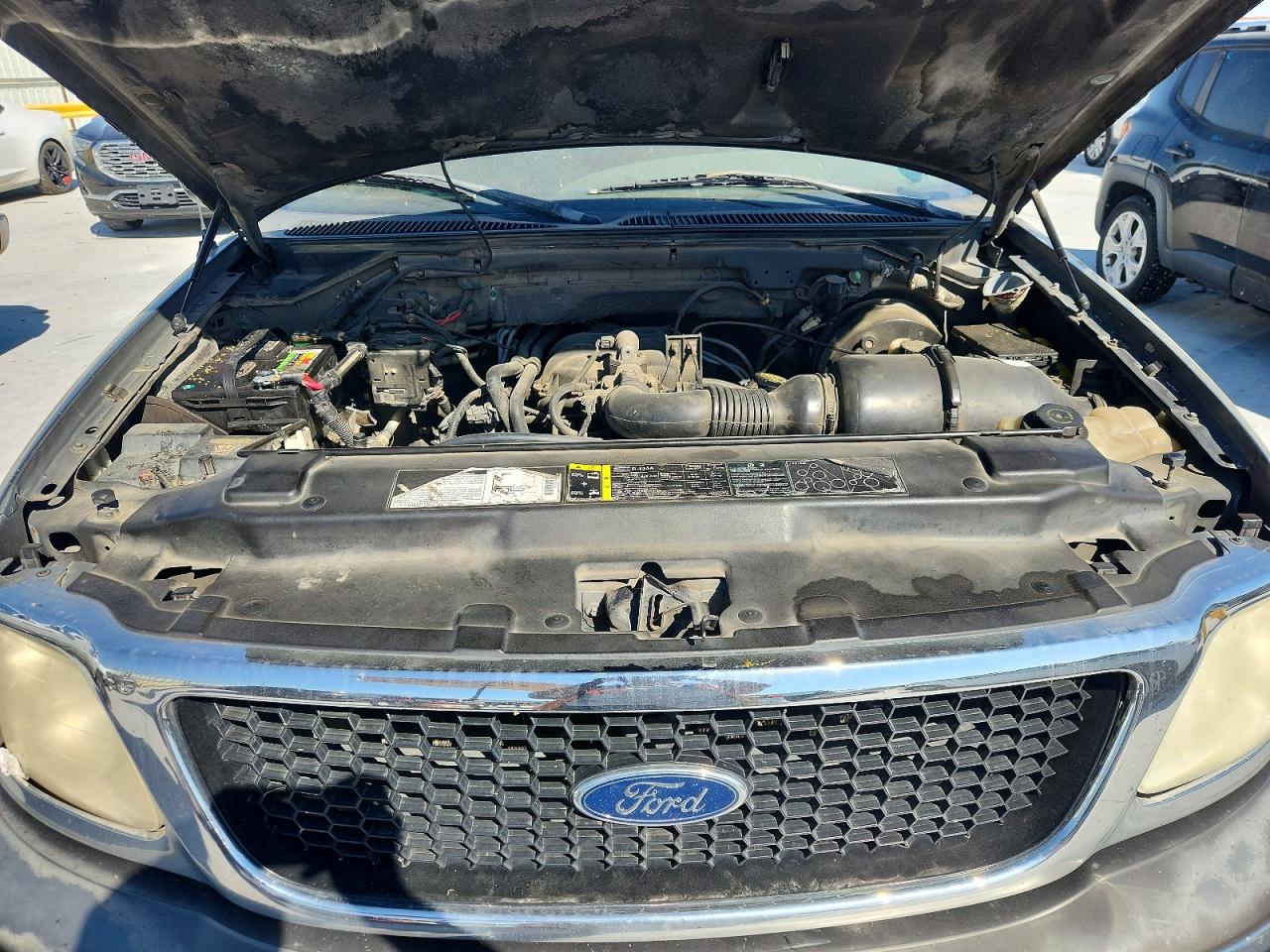 2002 Ford F150 Серый vin: 1FTRX172X2NB51661