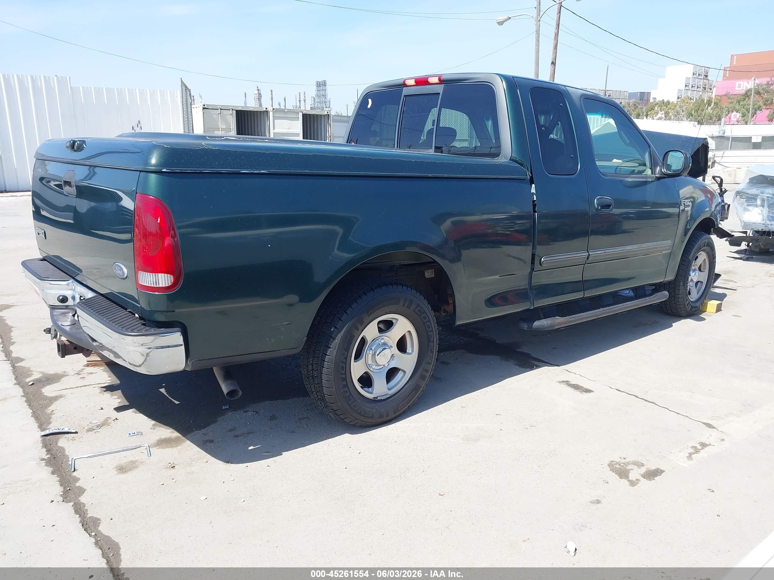 2001 Ford F-150 Lariat/xl/xlt Green vin: 1FTRX17L01NB78536