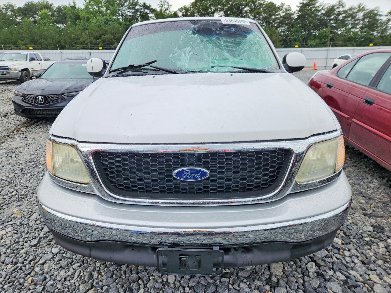 2002 Ford F150 Белый vin: 1FTRX17L02NB77470