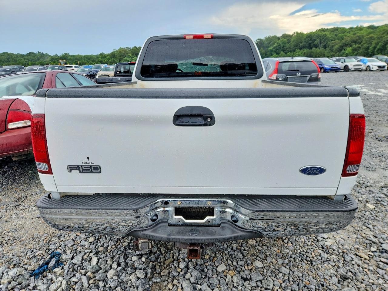 2002 Ford F150 Белый vin: 1FTRX17L02NB77470