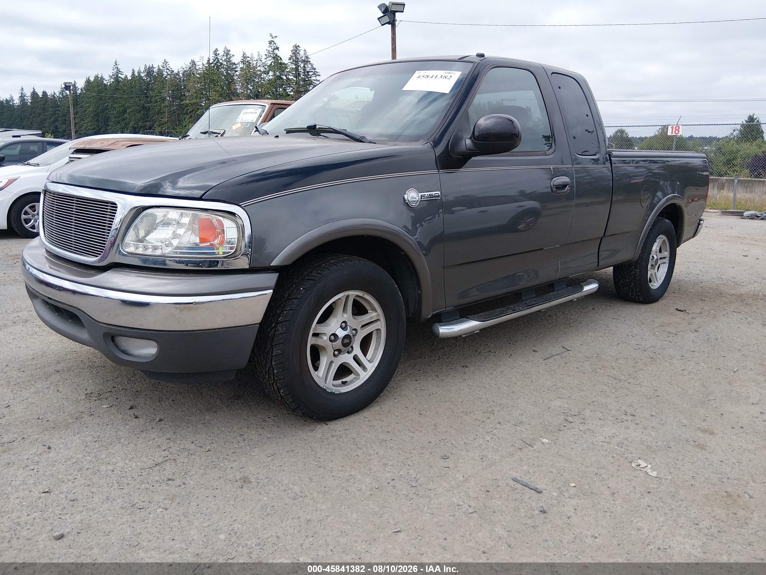 2003 Ford F-150 Lariat/xl/xlt Gray vin: 1FTRX17L03NA50994