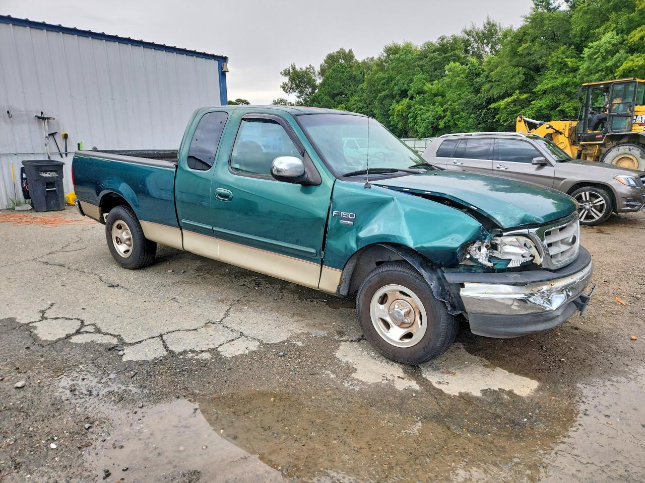 2000 Ford F150 Green vin: 1FTRX17L0YKA32343
