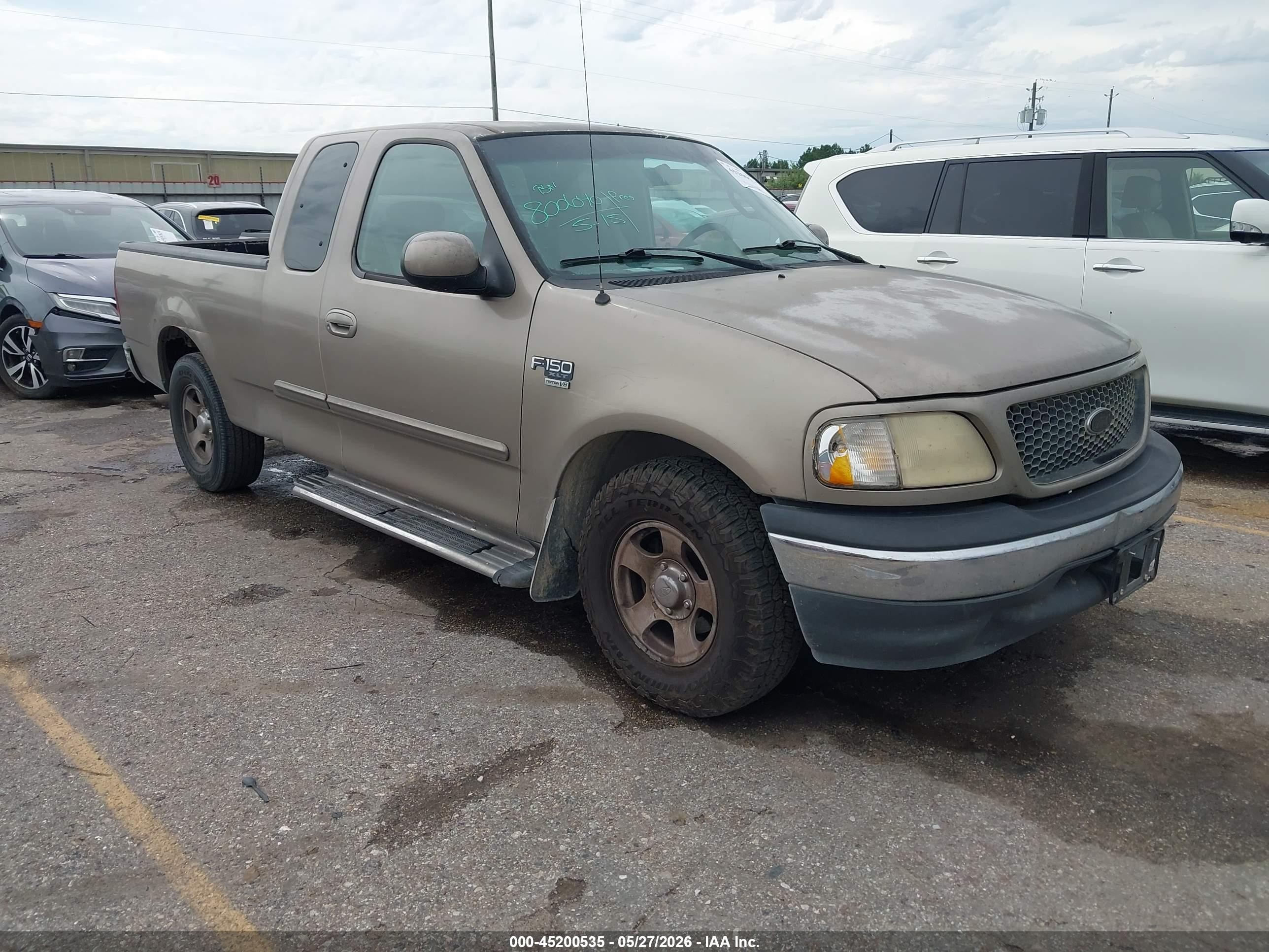 2001 Ford F-150 Lariat/xl/xlt Бежевый vin: 1FTRX17L11KF79448