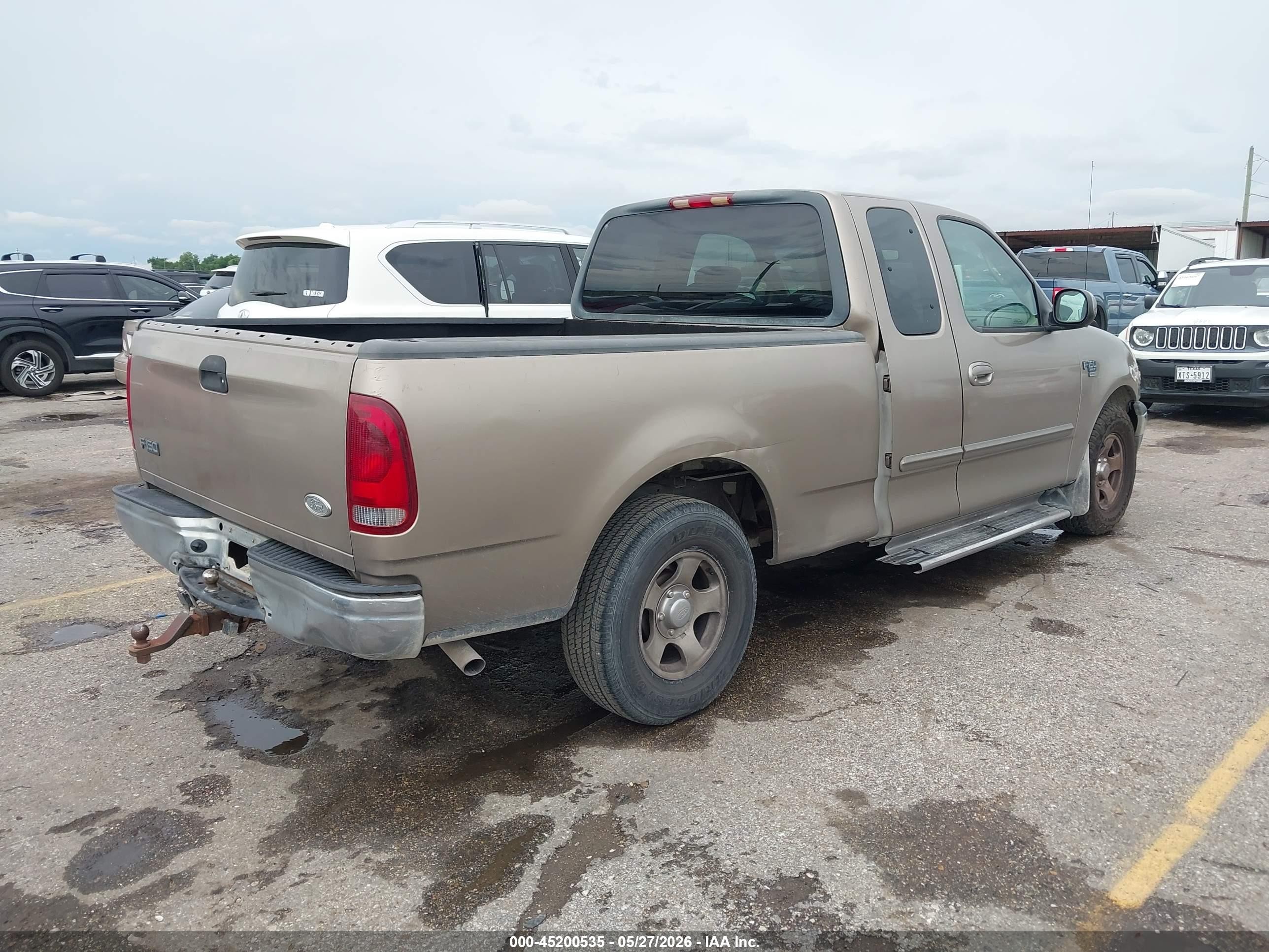 2001 Ford F-150 Lariat/xl/xlt Бежевый vin: 1FTRX17L11KF79448