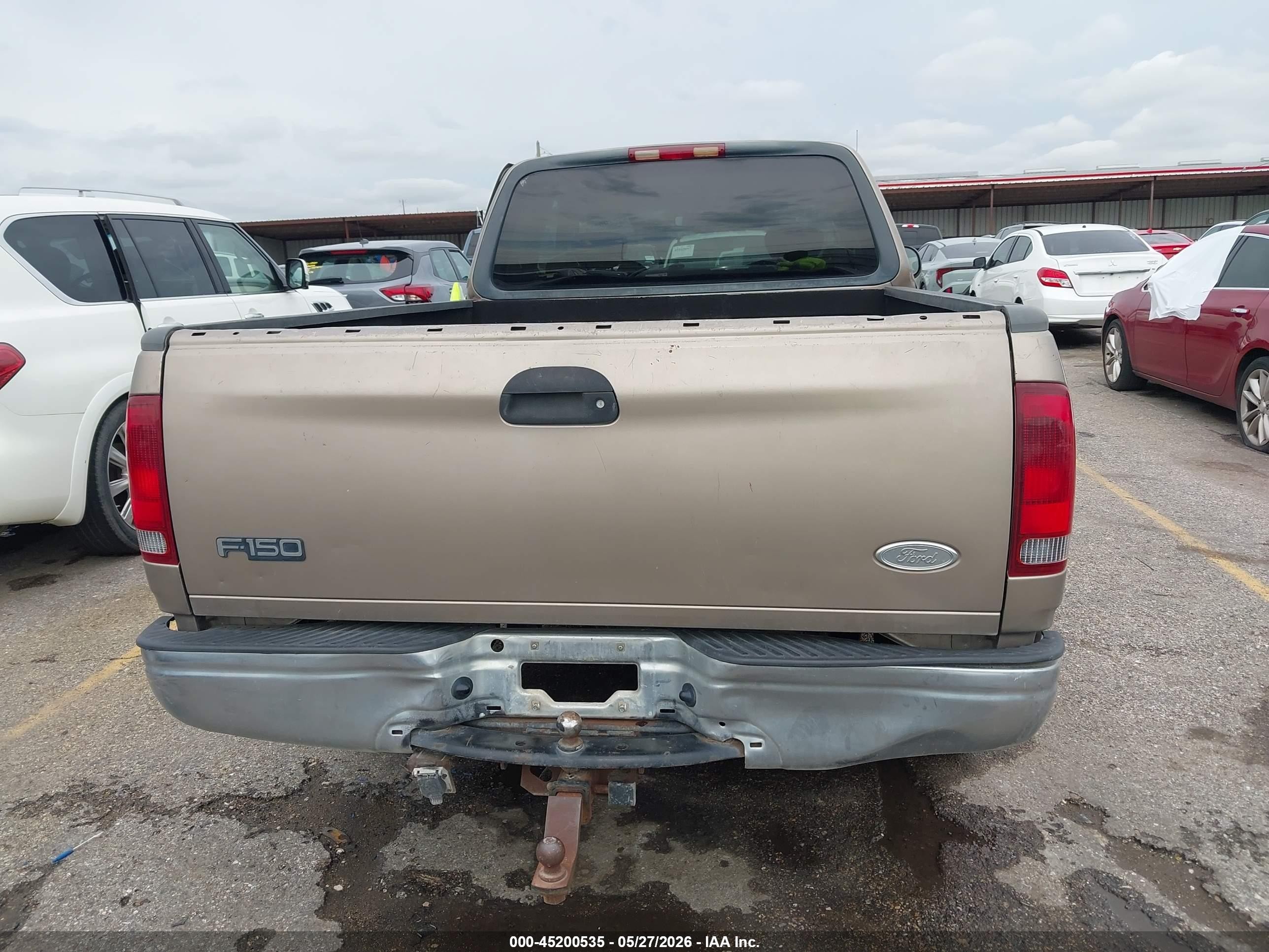 2001 Ford F-150 Lariat/xl/xlt Бежевый vin: 1FTRX17L11KF79448