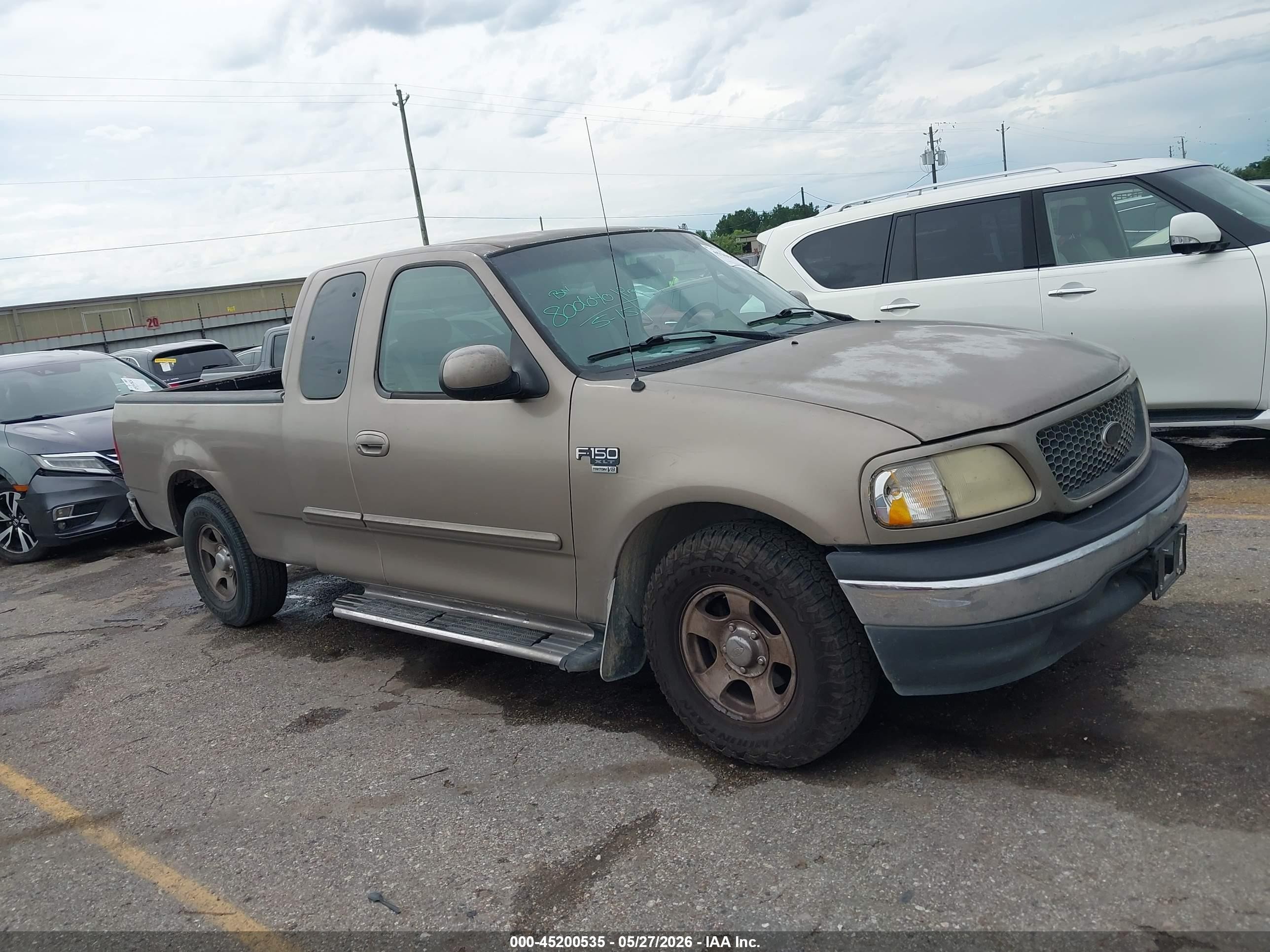 2001 Ford F-150 Lariat/xl/xlt Бежевый vin: 1FTRX17L11KF79448