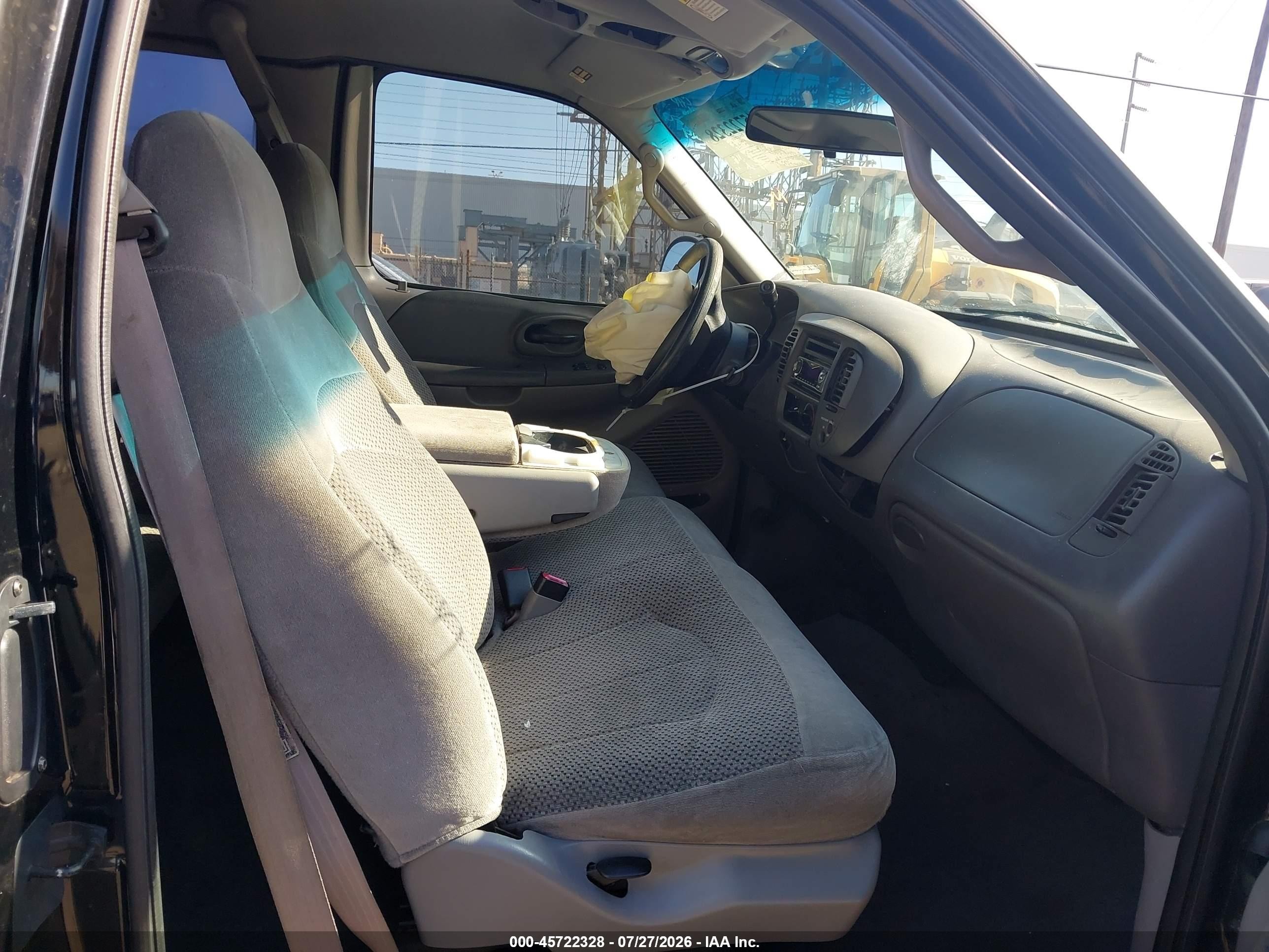 2000 Ford F-150 Lariat/work Series/xl/xlt Black vin: 1FTRX17L1YKA94107