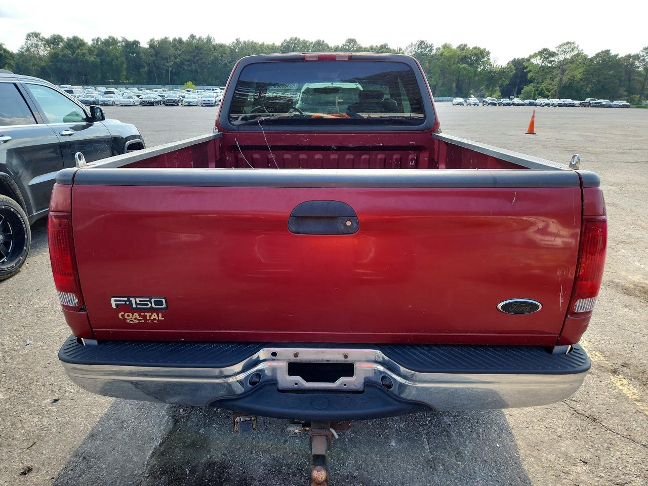 2001 Ford F150 Burgundy vin: 1FTRX17L21NA42005