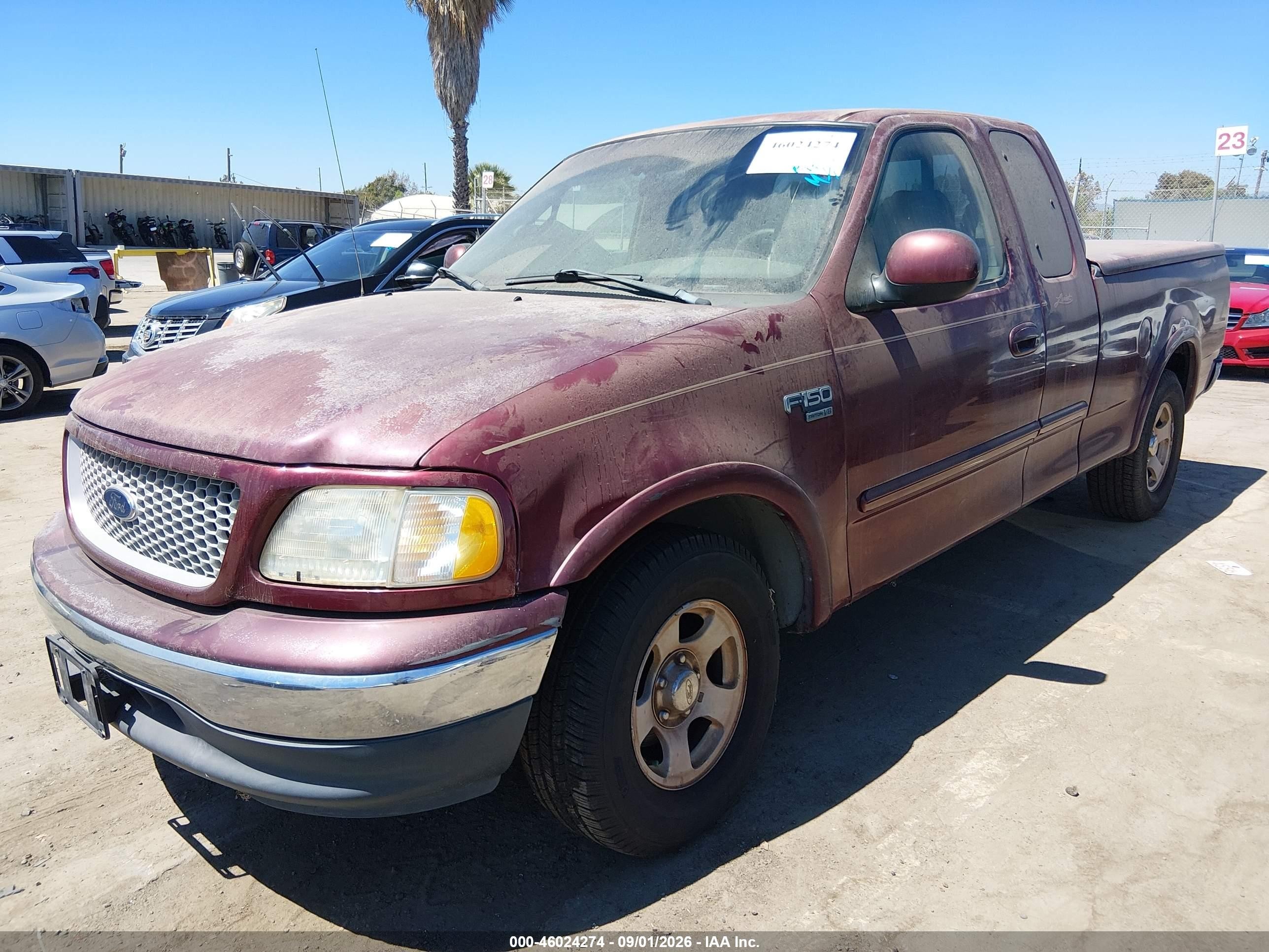 1999 Ford F-150 Lariat/xl/xlt Red vin: 1FTRX17L2XKB33642