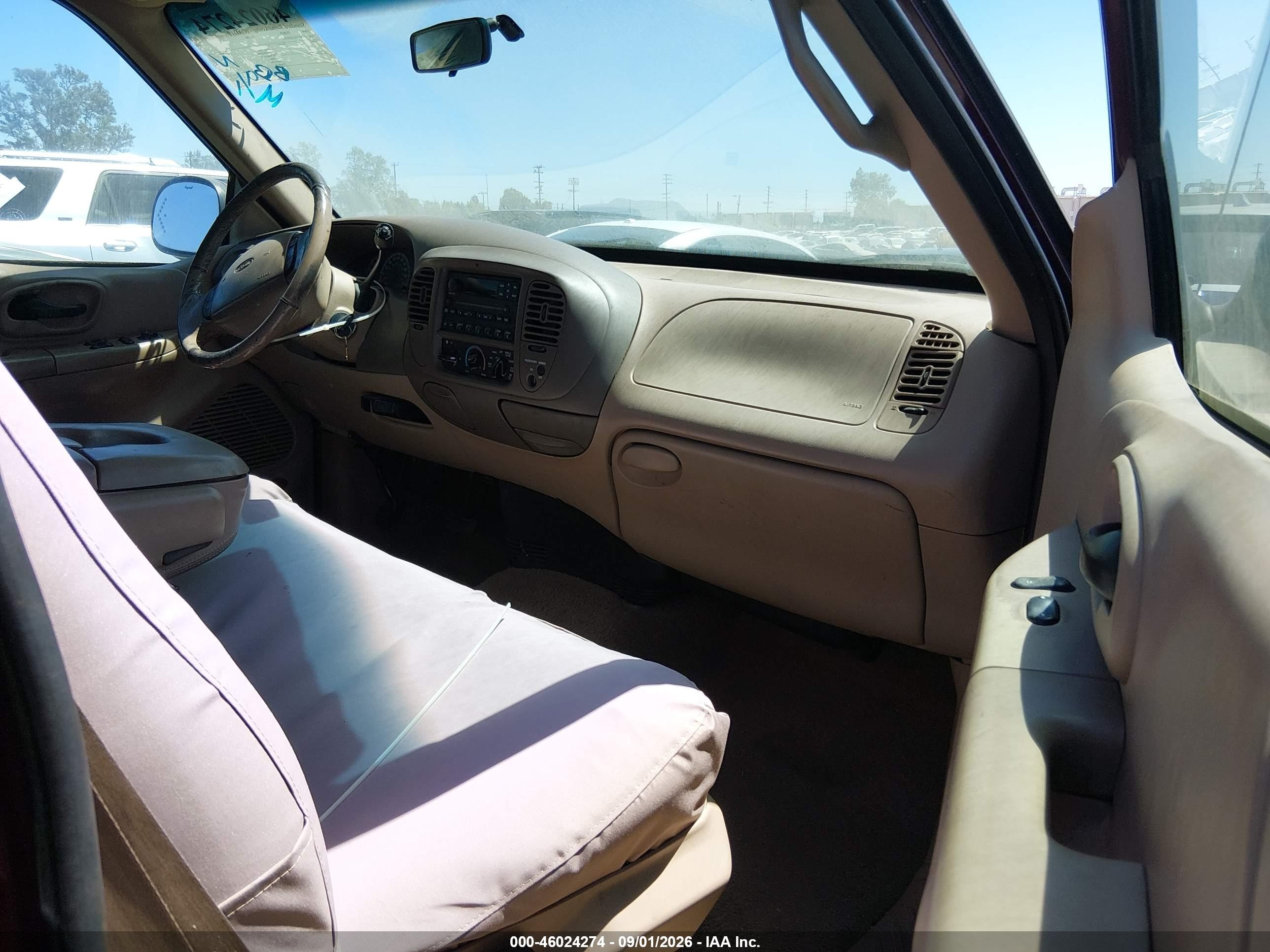 1999 Ford F-150 Lariat/xl/xlt Red vin: 1FTRX17L2XKB33642