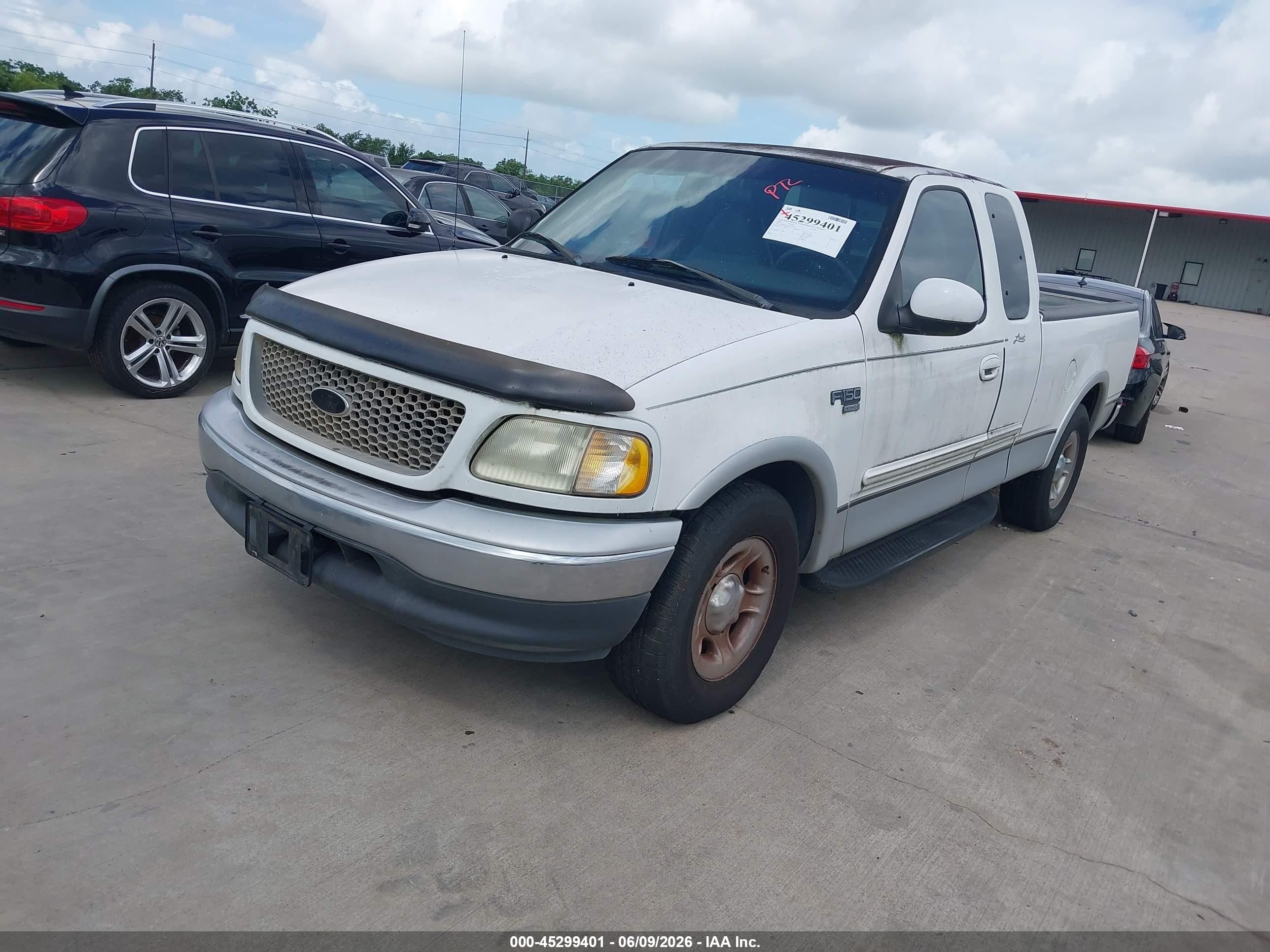 2000 Ford F-150 Lariat/work Series/xl/xlt White vin: 1FTRX17L2YNB78791