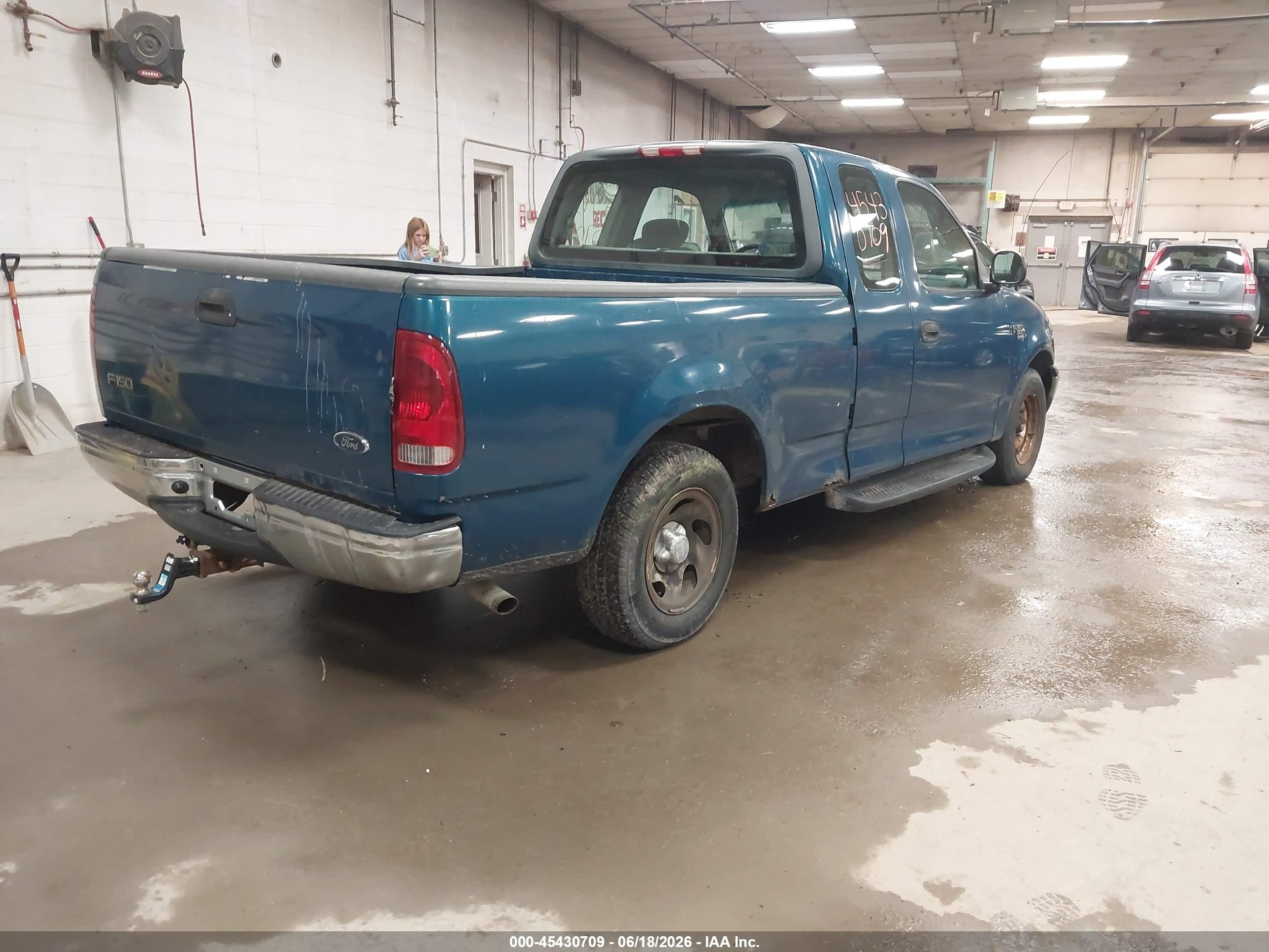 2001 Ford F-150 Lariat/xl/xlt Бирюзовый vin: 1FTRX17L31NB60578