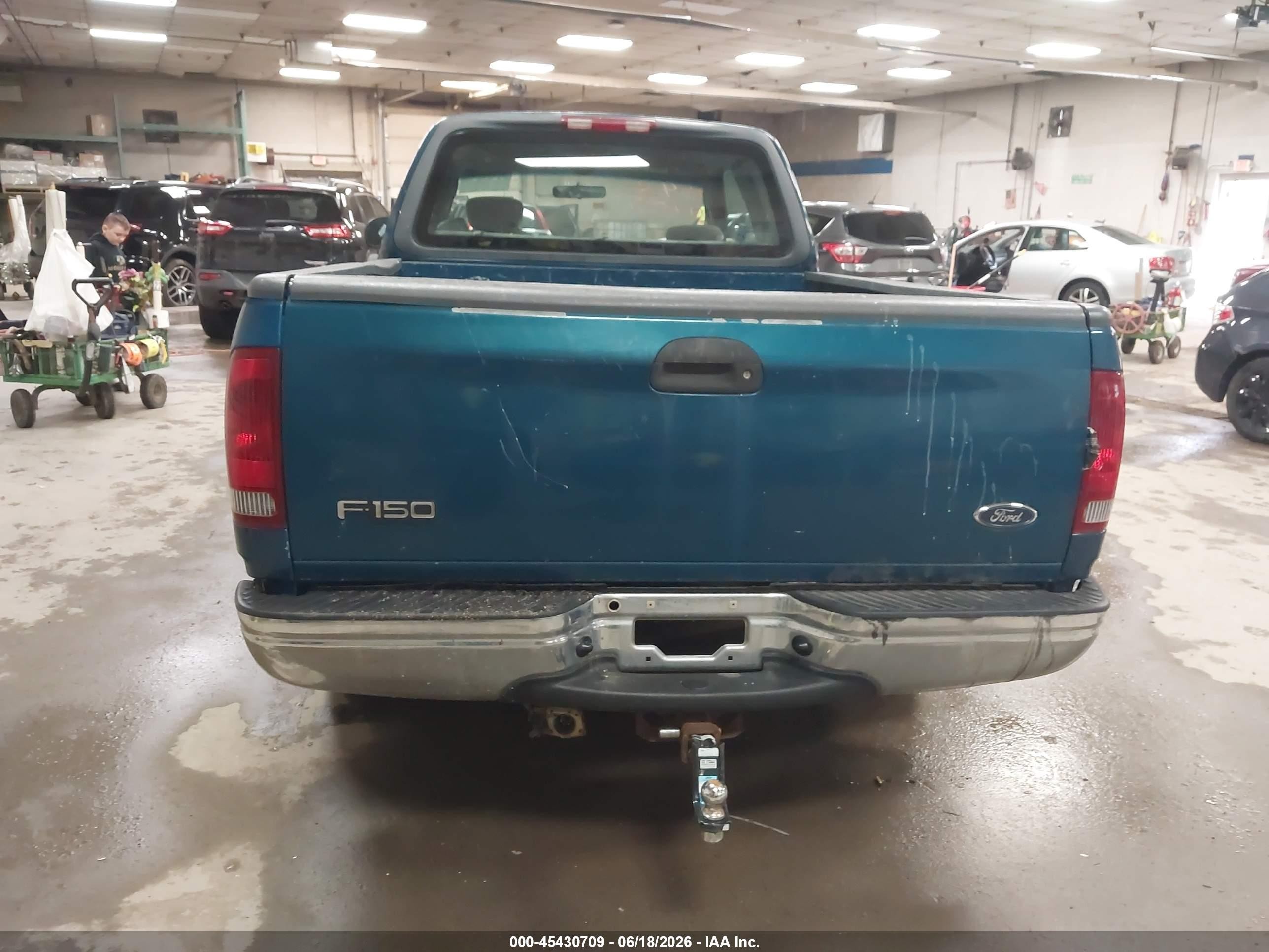 2001 Ford F-150 Lariat/xl/xlt Бирюзовый vin: 1FTRX17L31NB60578