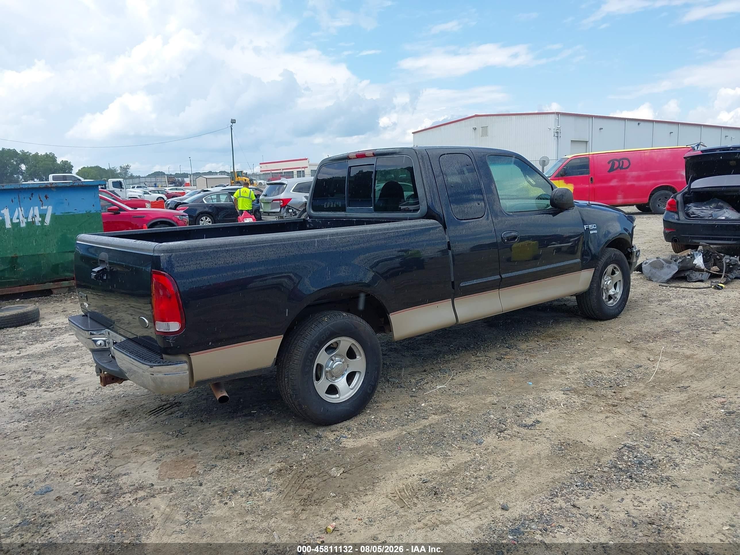 2000 Ford F-150 Lariat/work Series/xl/xlt Black vin: 1FTRX17L3YNB62499