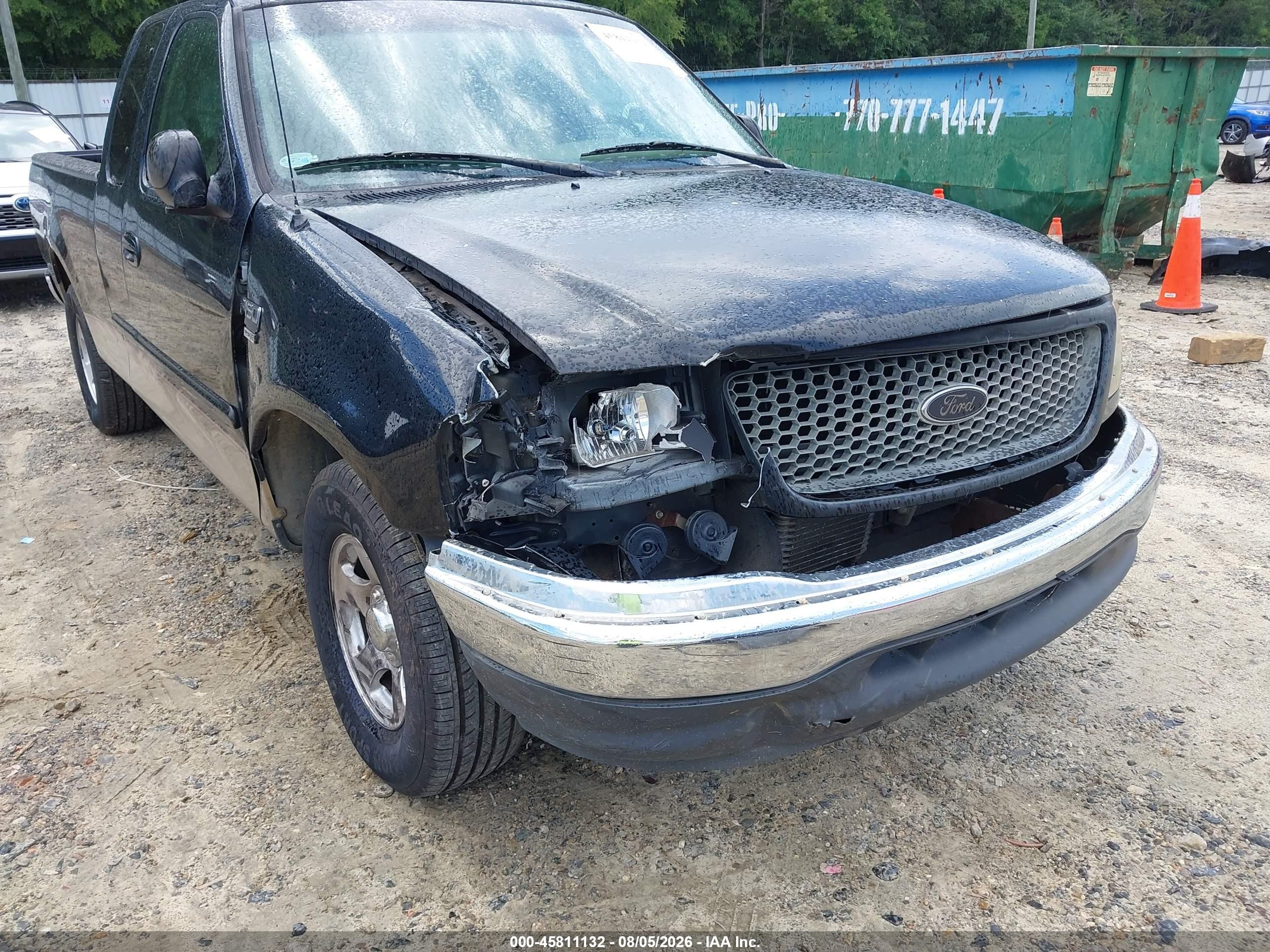 2000 Ford F-150 Lariat/work Series/xl/xlt Black vin: 1FTRX17L3YNB62499