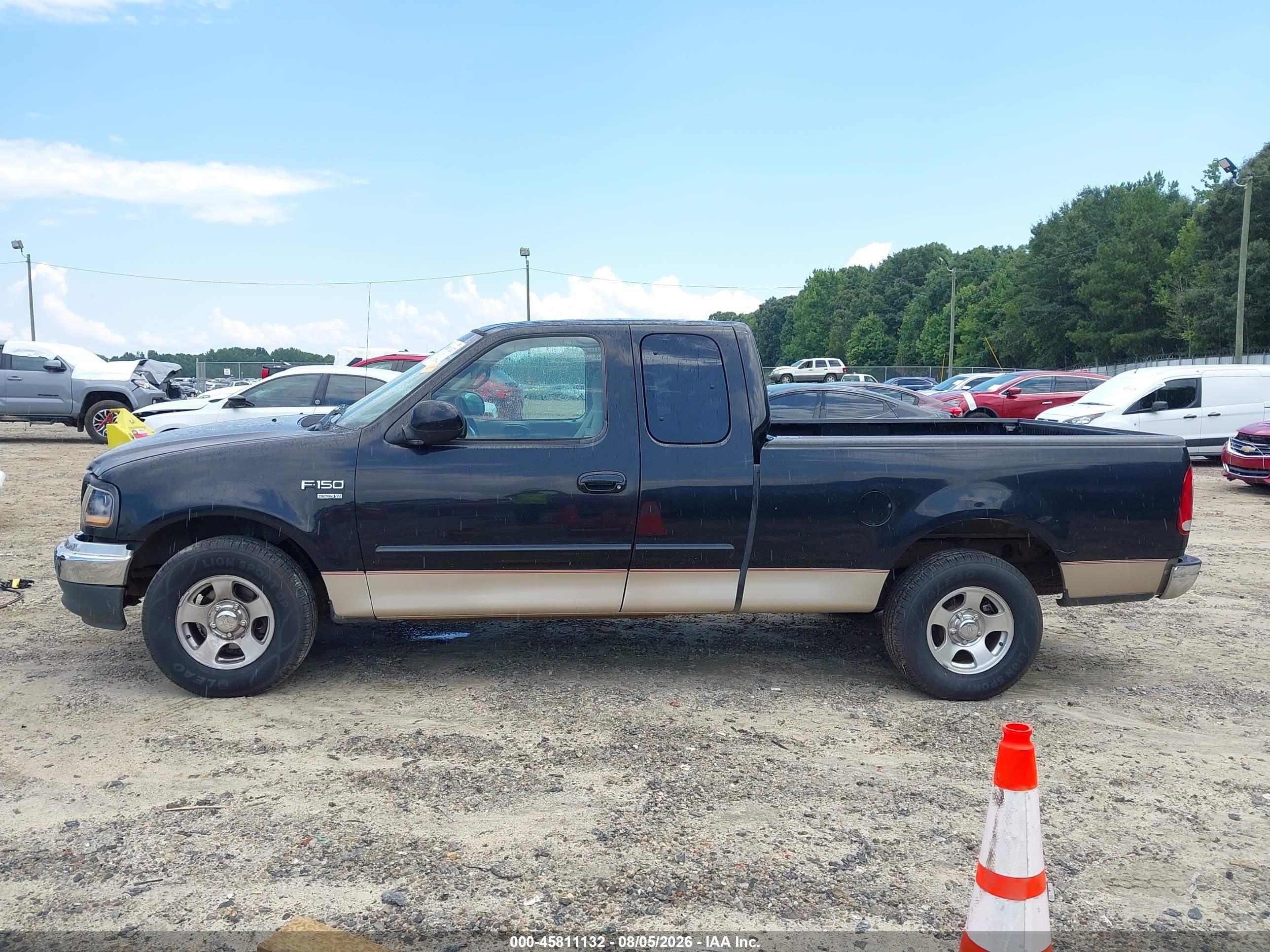 2000 Ford F-150 Lariat/work Series/xl/xlt Black vin: 1FTRX17L3YNB62499