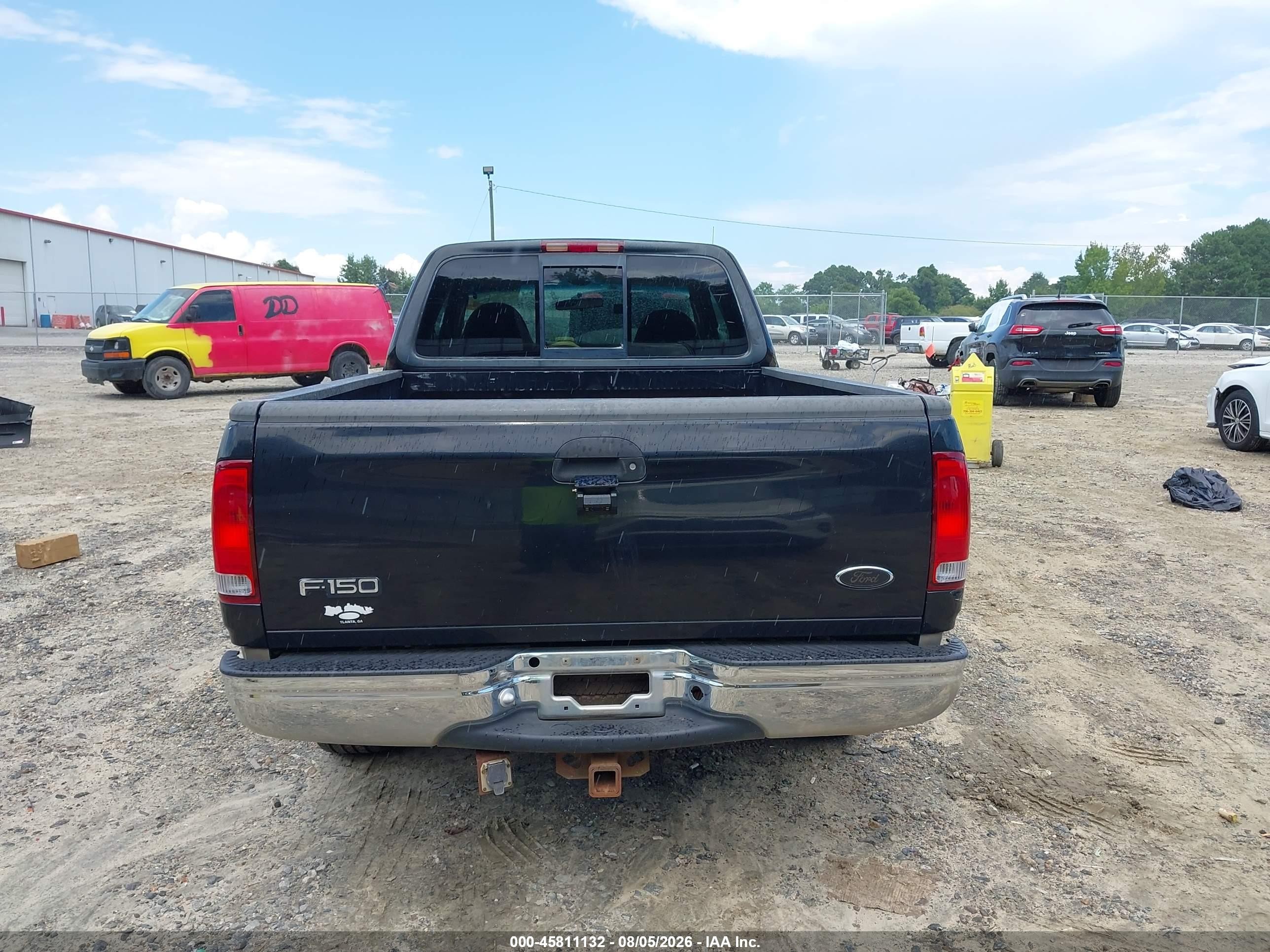 2000 Ford F-150 Lariat/work Series/xl/xlt Black vin: 1FTRX17L3YNB62499