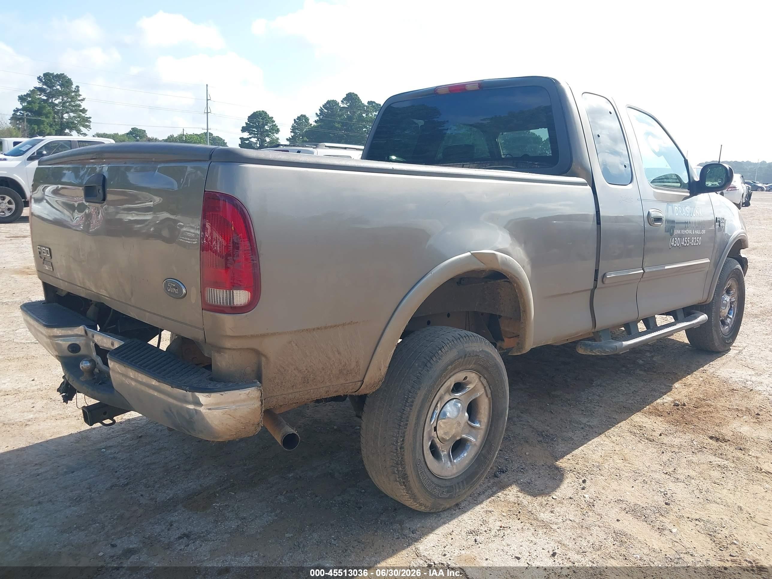 2003 Ford F-150 Lariat/xl/xlt Brown vin: 1FTRX17L43NB43131