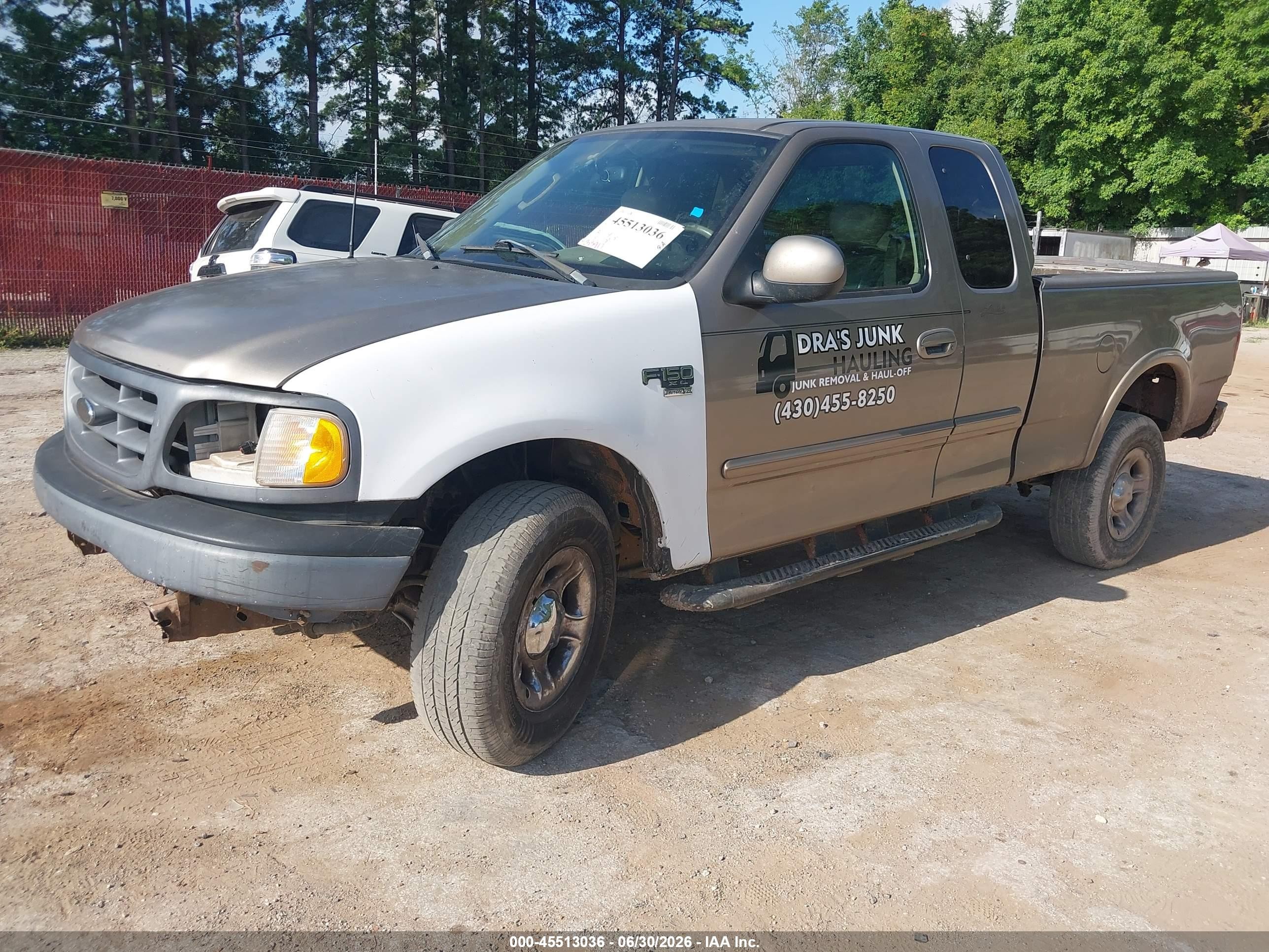 2003 Ford F-150 Lariat/xl/xlt Brown vin: 1FTRX17L43NB43131