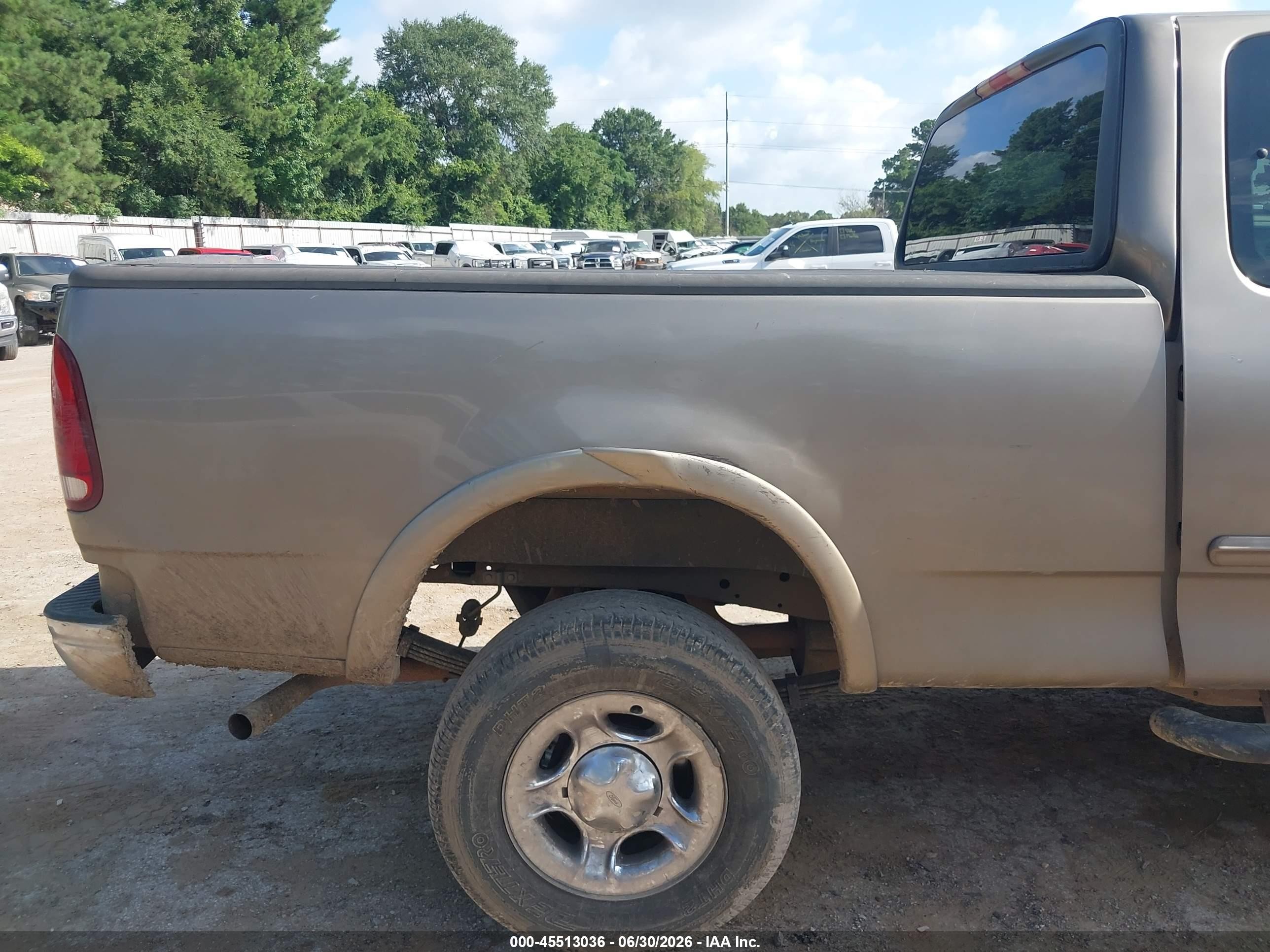 2003 Ford F-150 Lariat/xl/xlt Brown vin: 1FTRX17L43NB43131