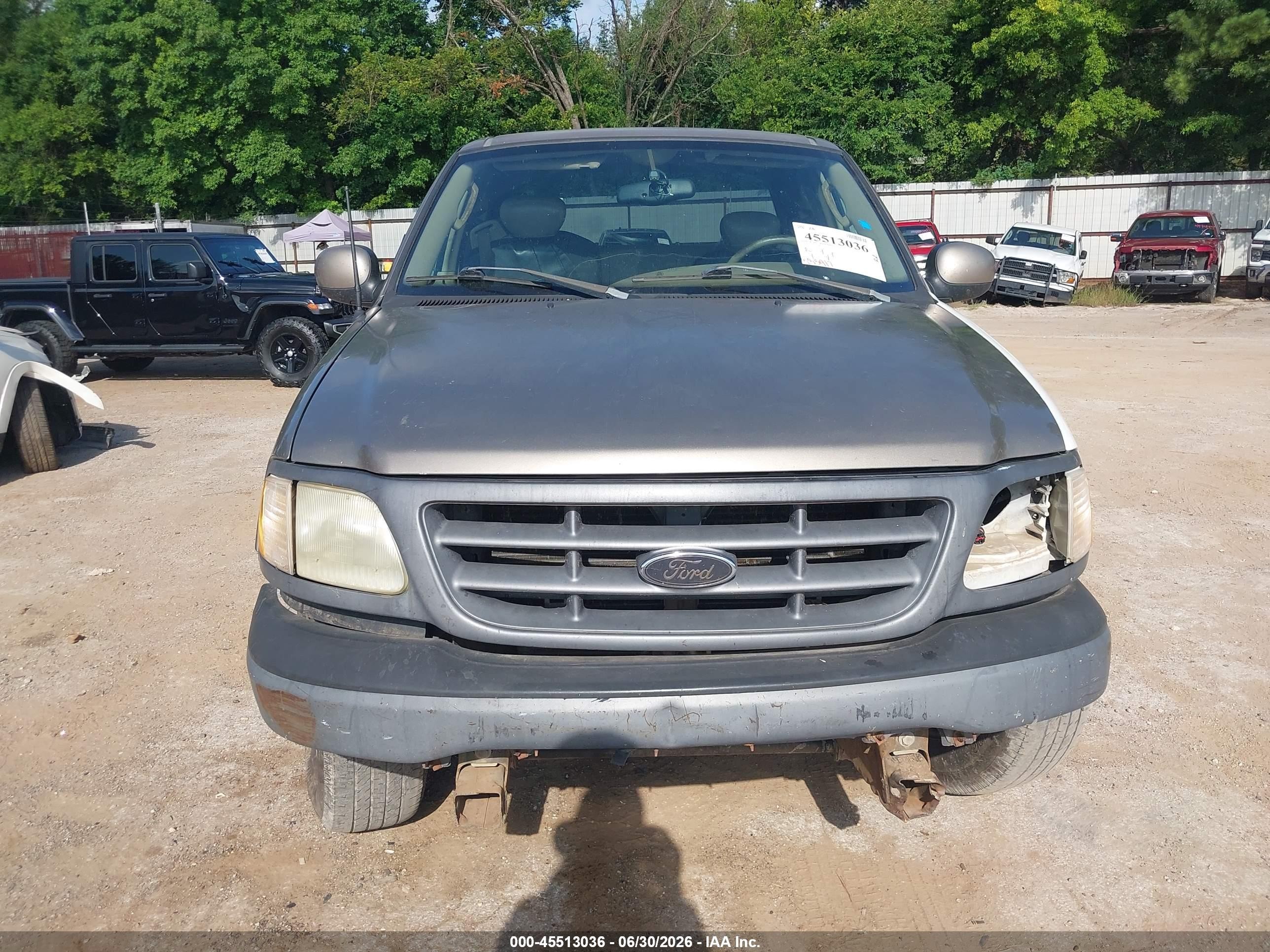2003 Ford F-150 Lariat/xl/xlt Brown vin: 1FTRX17L43NB43131