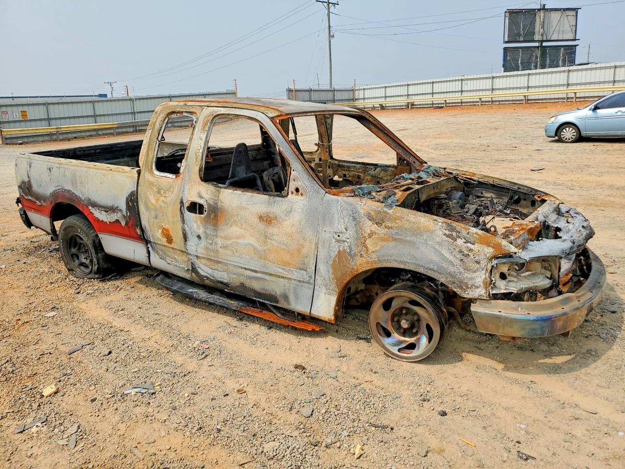 1999 Ford F150 Burn vin: 1FTRX17L4XNA38188