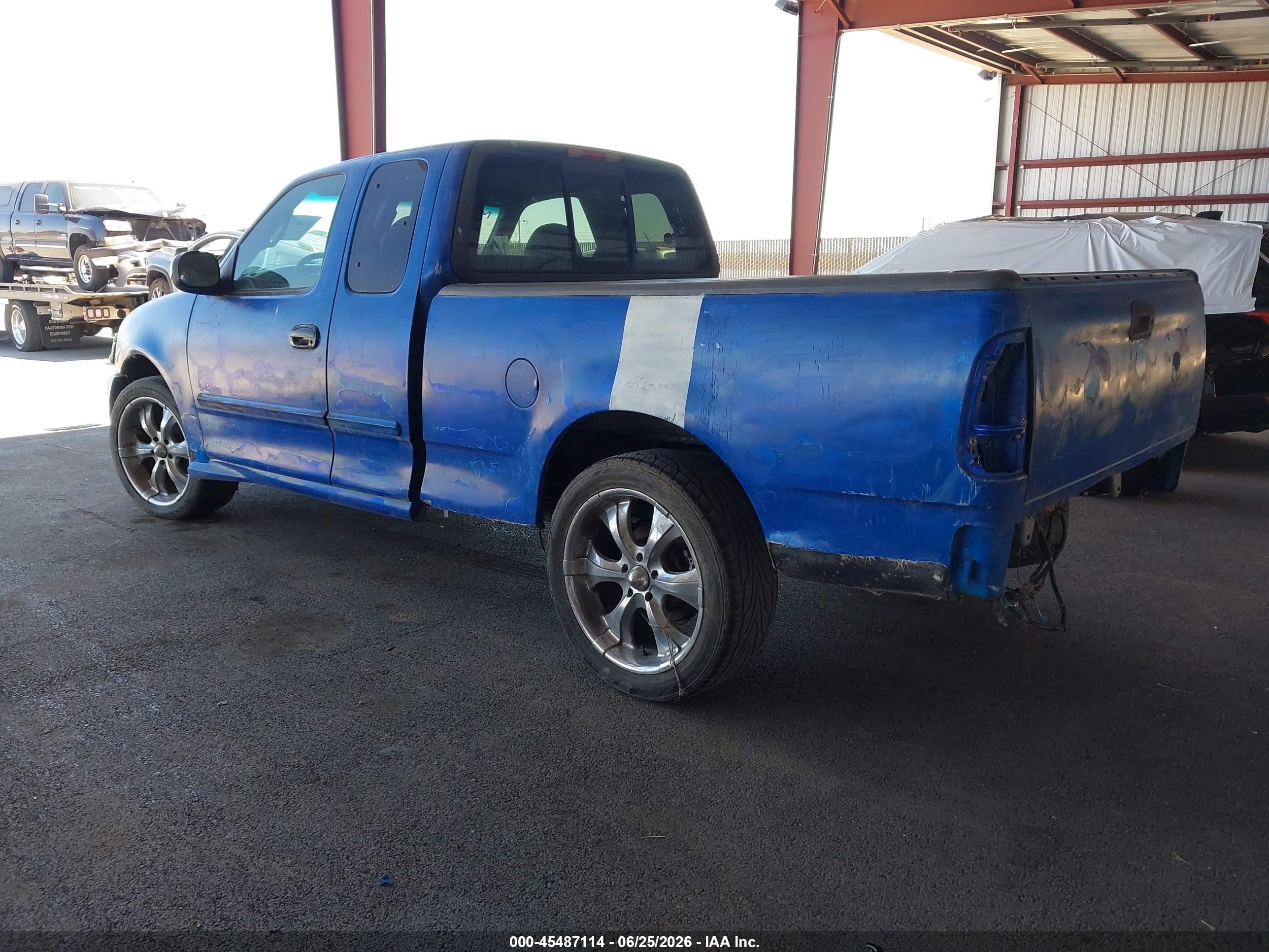 2000 Ford F-150 Lariat/work Series/xl/xlt Синий vin: 1FTRX17L4YKA57388