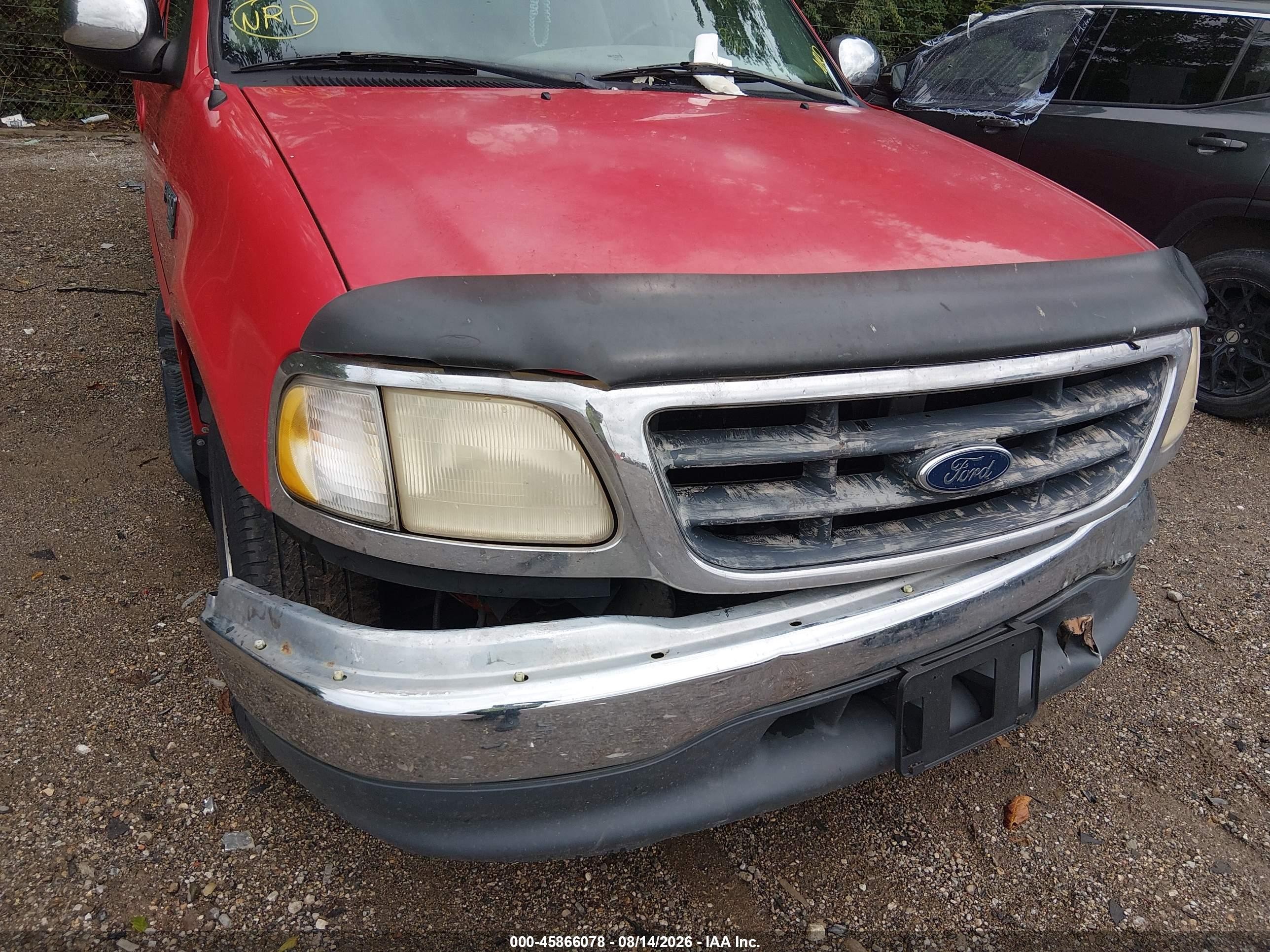 2000 Ford F-150 Lariat/work Series/xl/xlt Red vin: 1FTRX17L4YNA55364