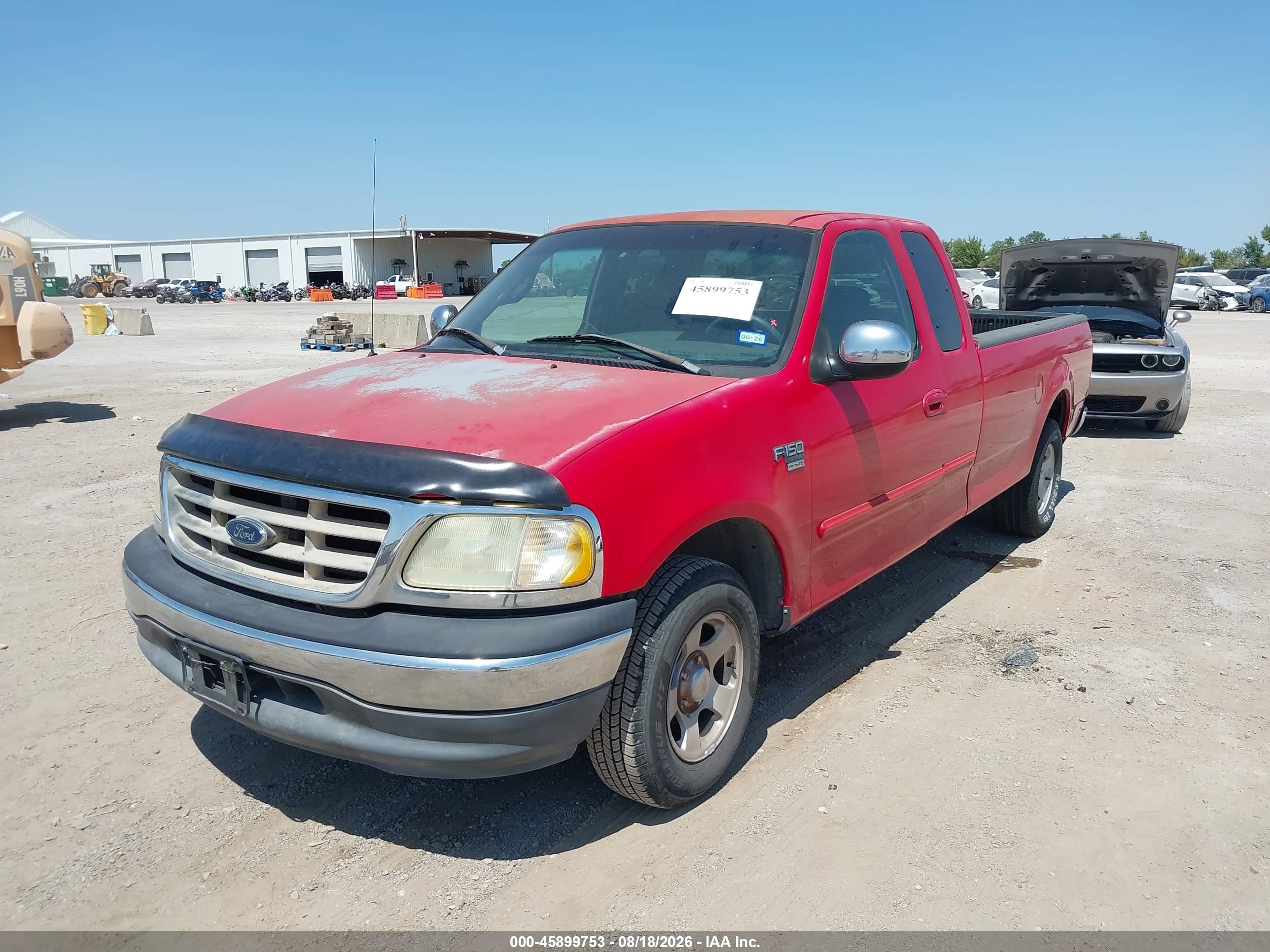 2001 Ford F-150 Lariat/xl/xlt Красный vin: 1FTRX17L51NB80640