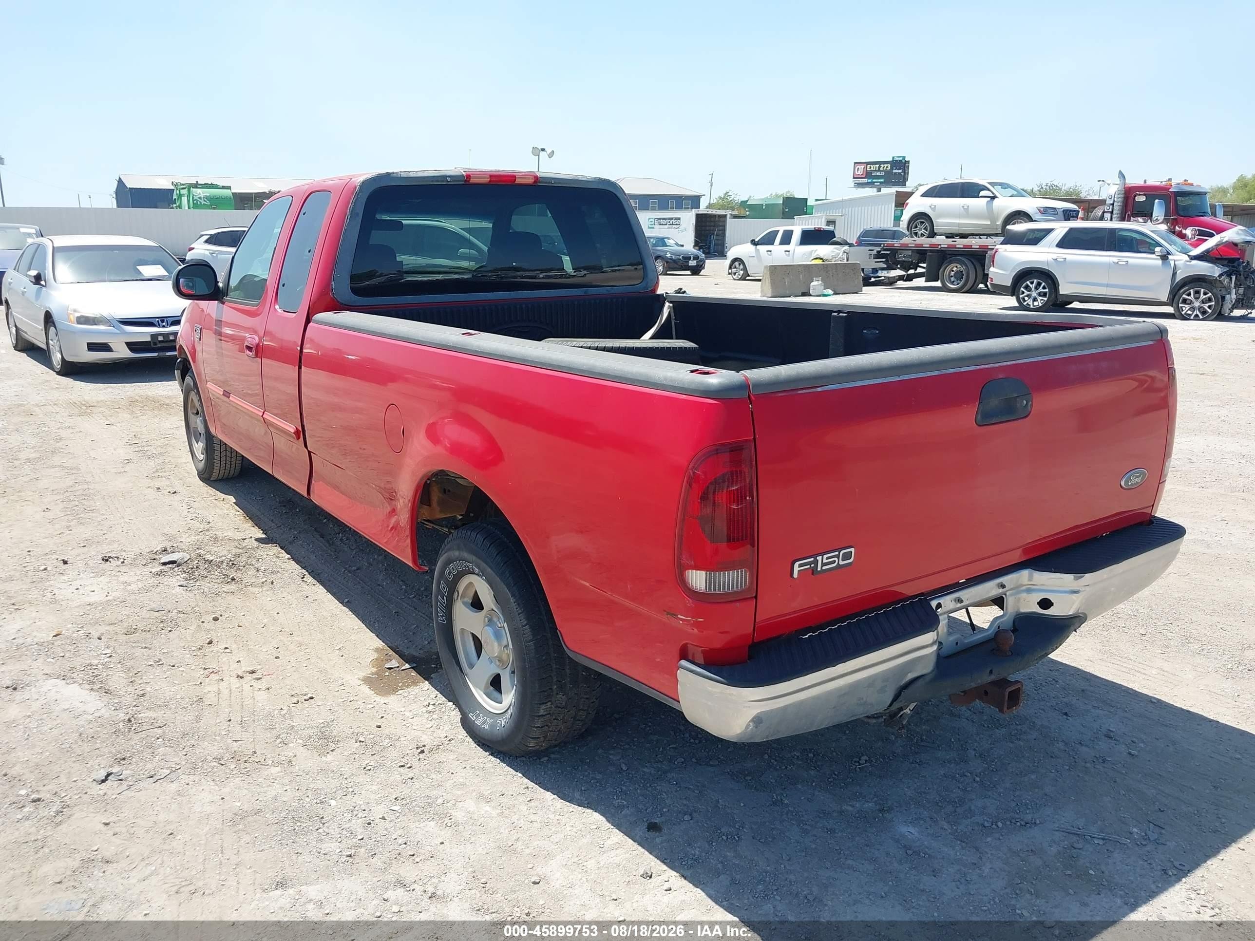 2001 Ford F-150 Lariat/xl/xlt Красный vin: 1FTRX17L51NB80640