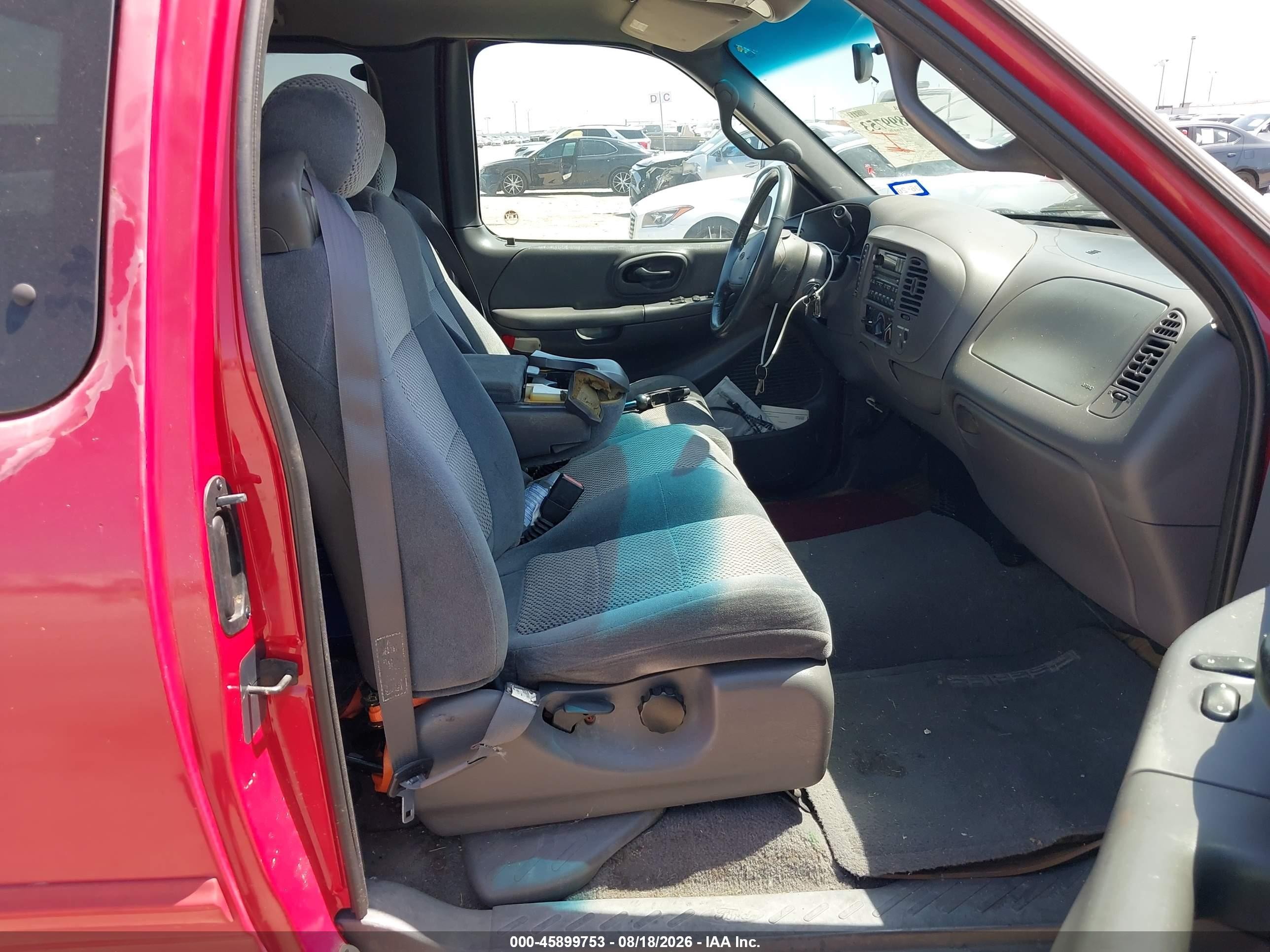2001 Ford F-150 Lariat/xl/xlt Красный vin: 1FTRX17L51NB80640