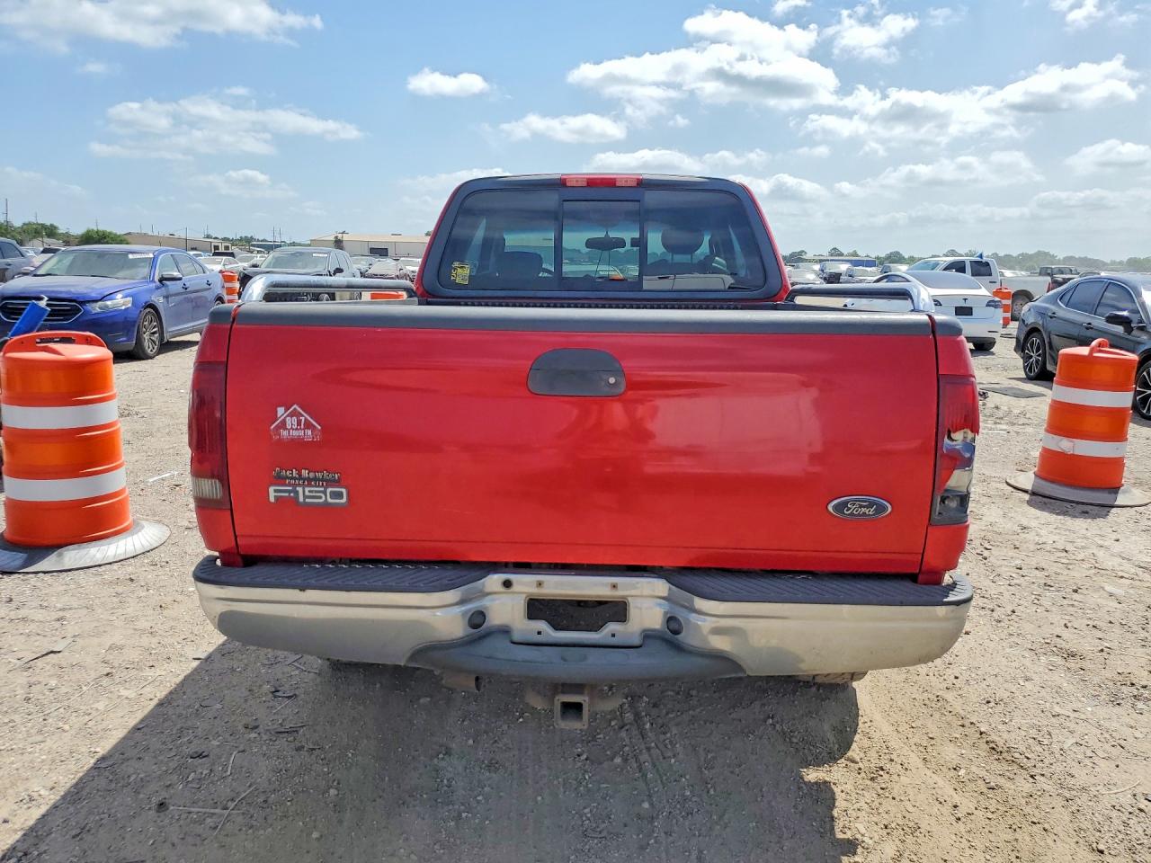 2002 Ford F150 Red vin: 1FTRX17L52NB02506