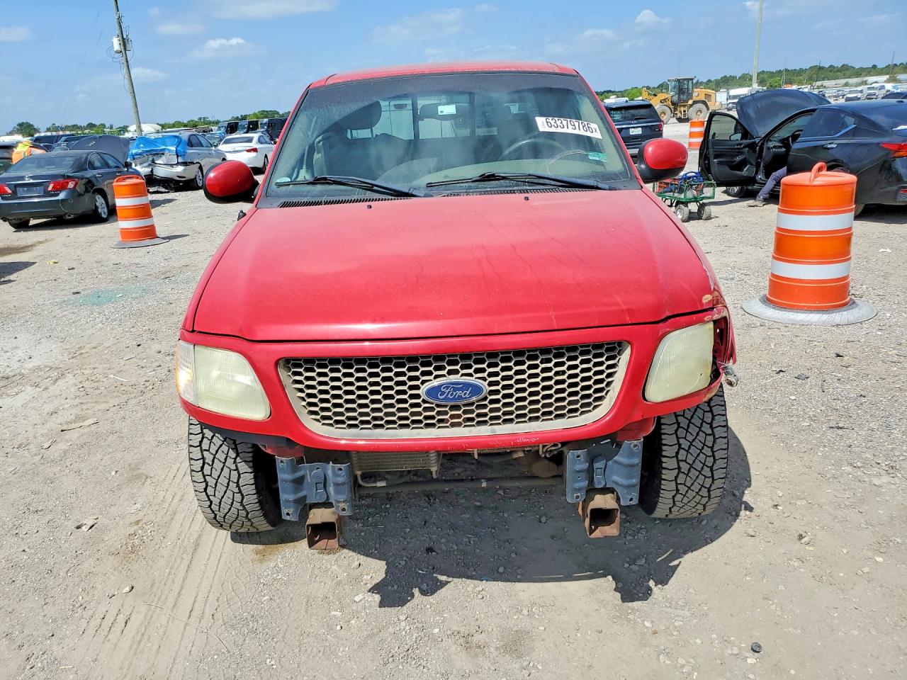 2002 Ford F150 Red vin: 1FTRX17L52NB02506