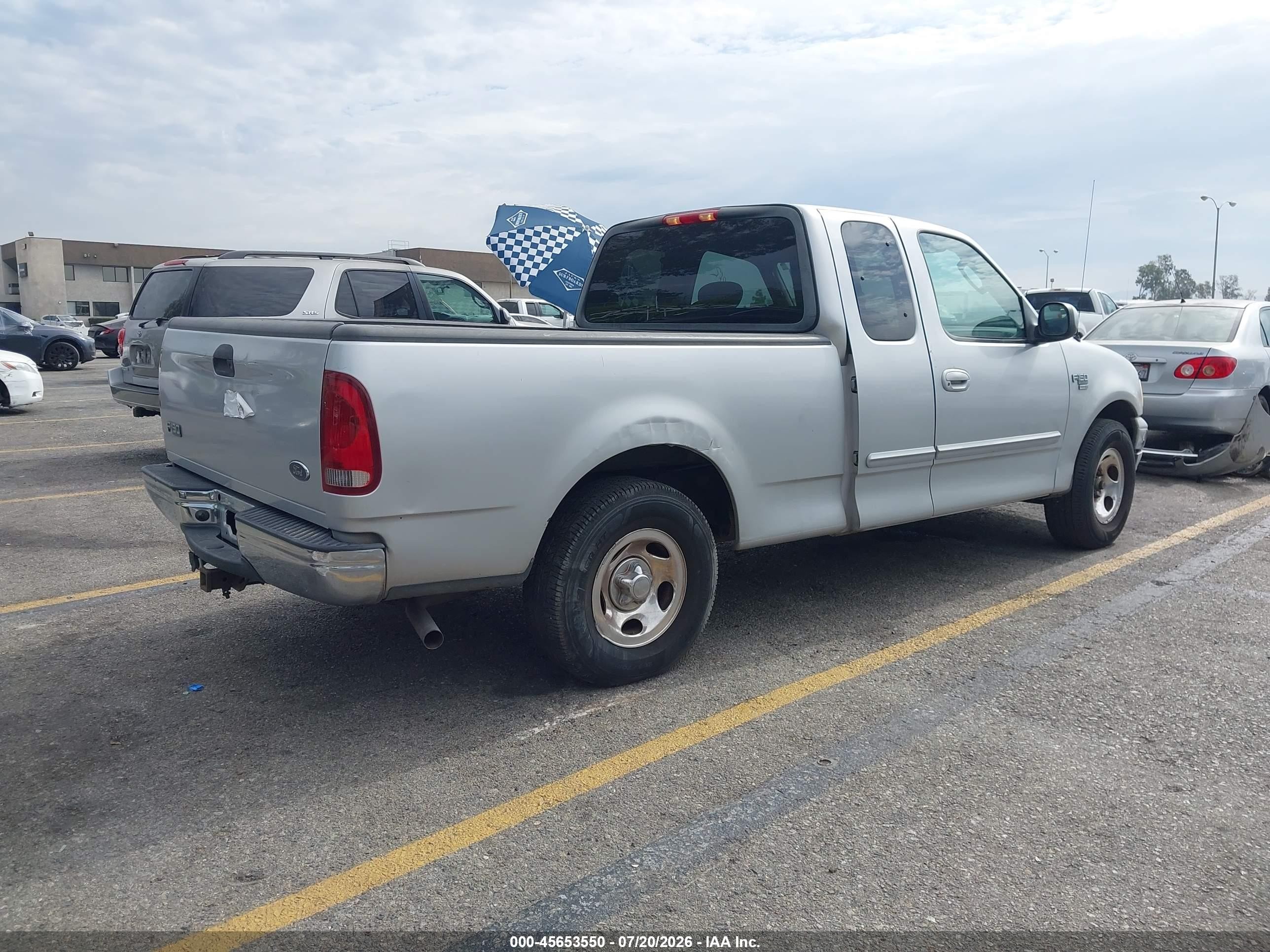2003 Ford F-150 Lariat/xl/xlt Silver vin: 1FTRX17L53NB80821