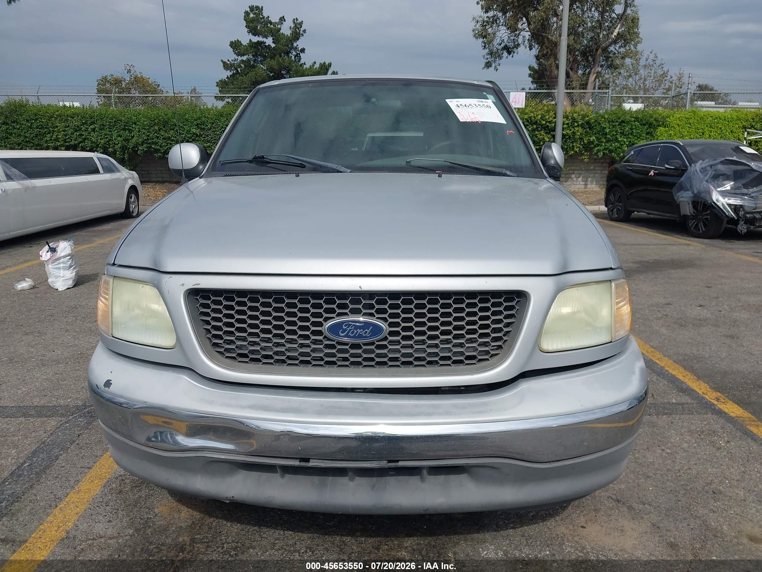 2003 Ford F-150 Lariat/xl/xlt Silver vin: 1FTRX17L53NB80821