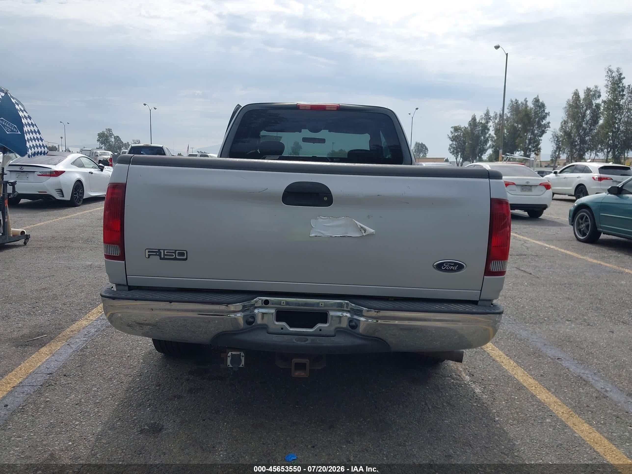 2003 Ford F-150 Lariat/xl/xlt Silver vin: 1FTRX17L53NB80821