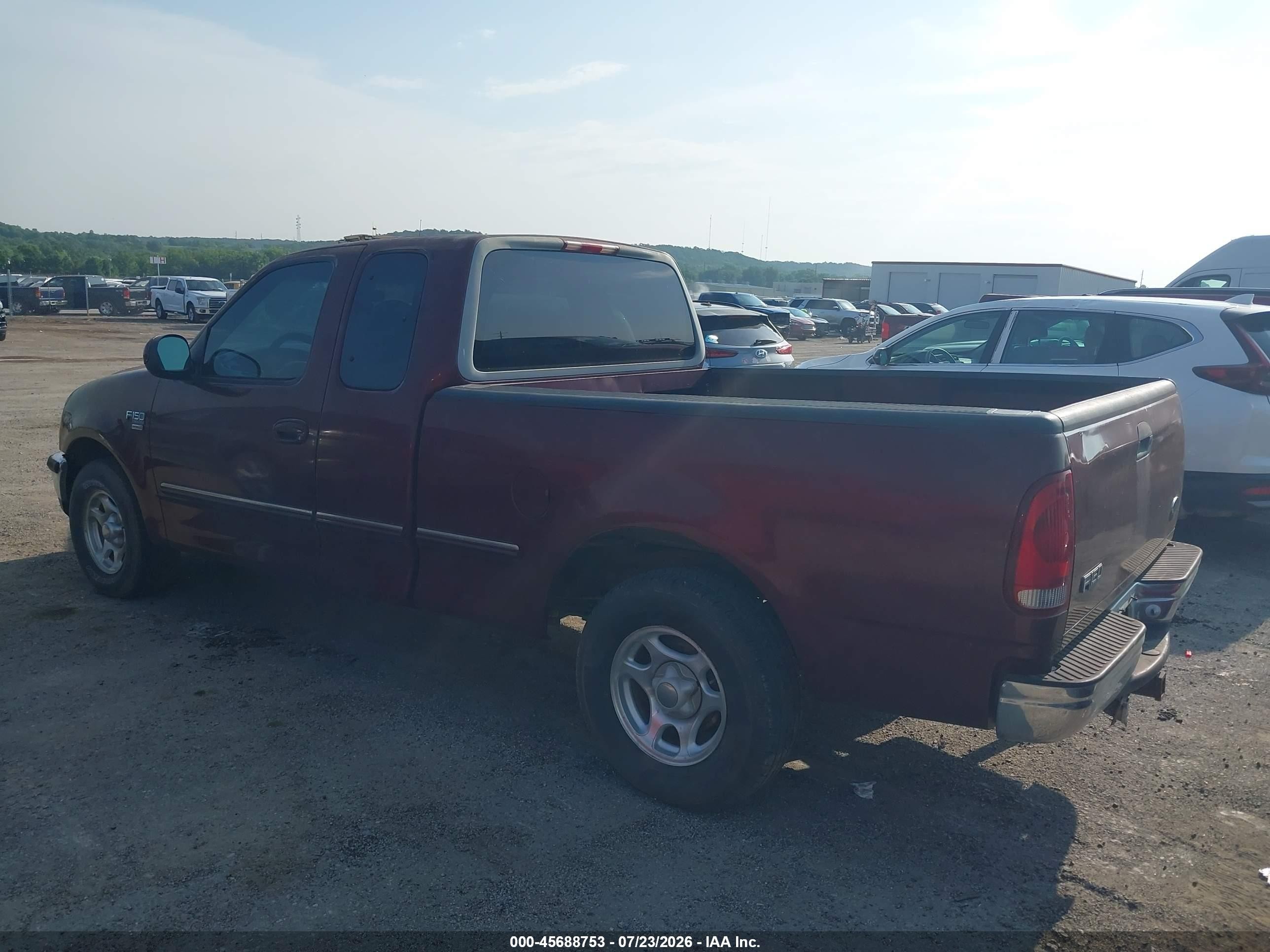 1998 Ford F-150 Lariat/xl/xlt Red vin: 1FTRX17L5WKA61964