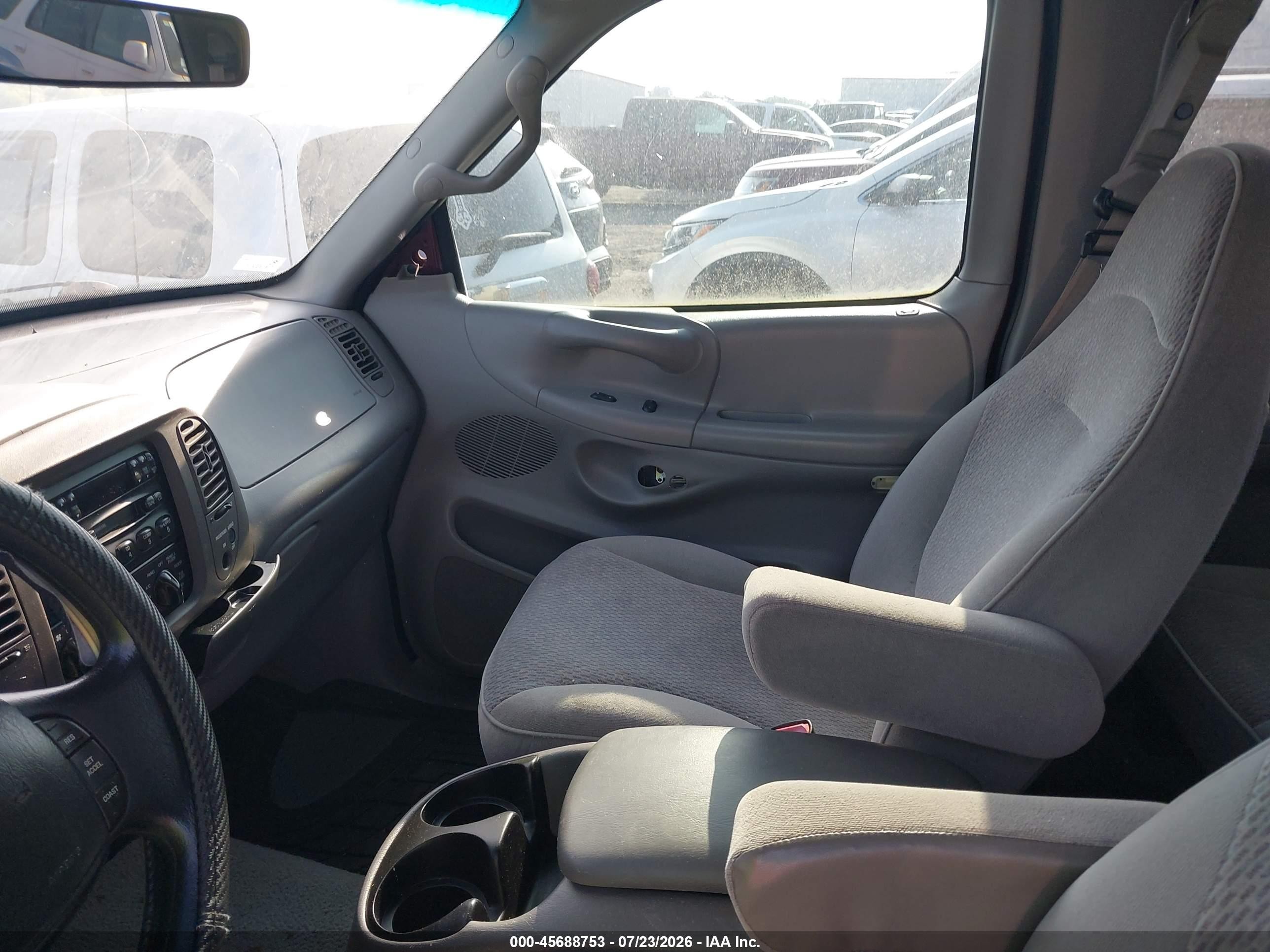 1998 Ford F-150 Lariat/xl/xlt Red vin: 1FTRX17L5WKA61964