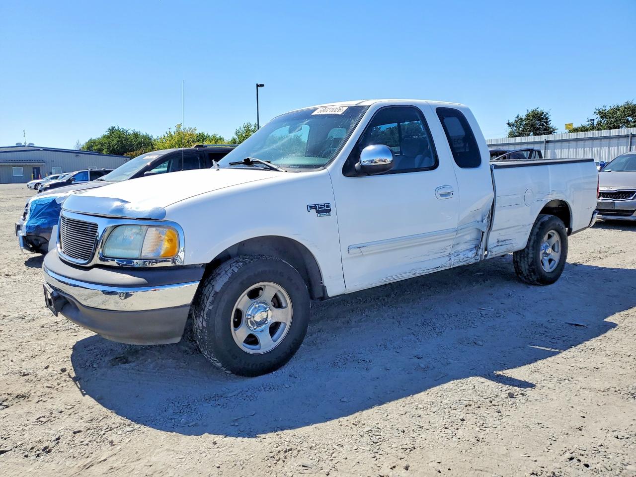 2002 Ford F150 White vin: 1FTRX17L62NA93251