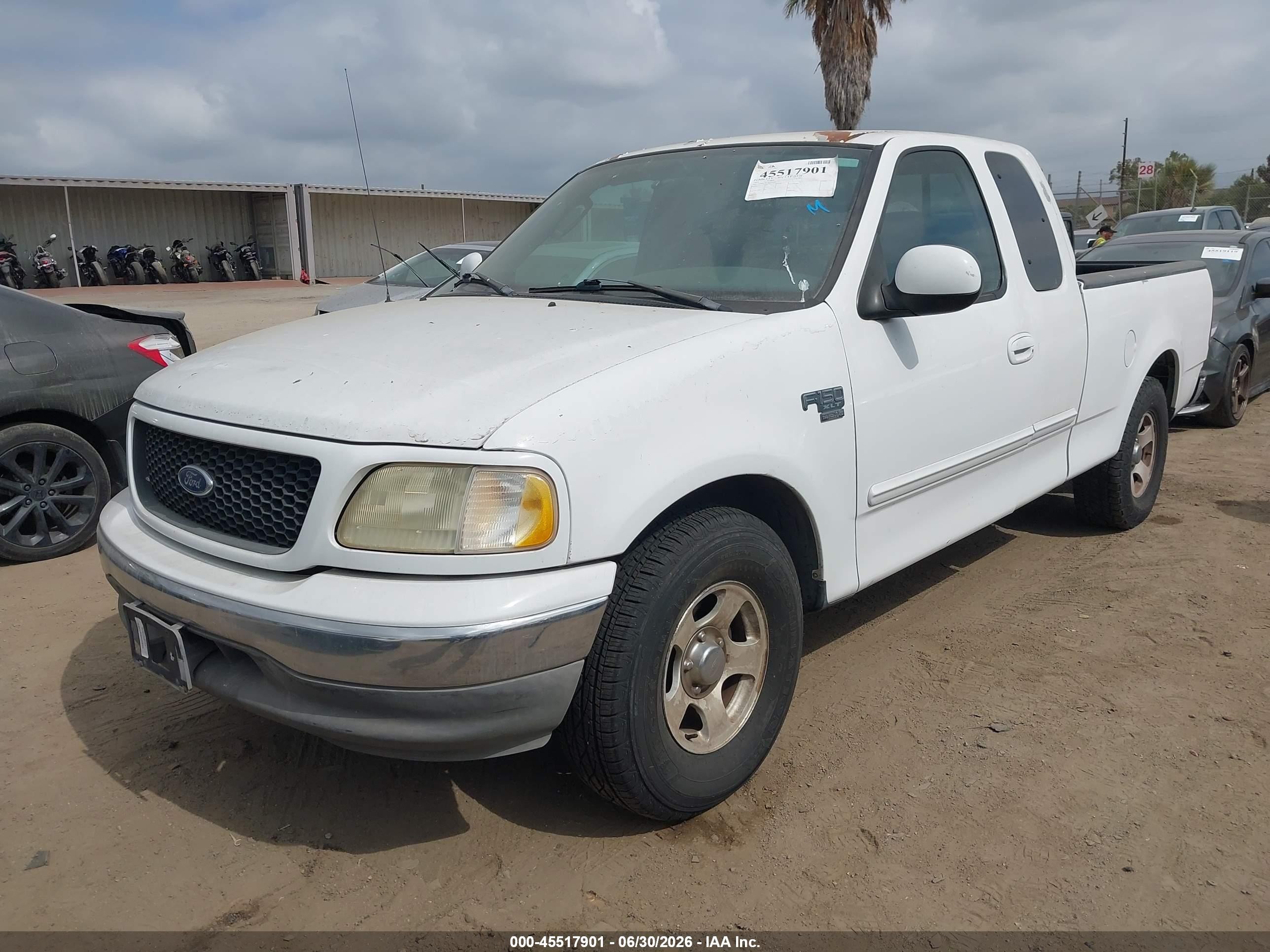 2003 Ford F-150 Lariat/xl/xlt White vin: 1FTRX17L63KA28340