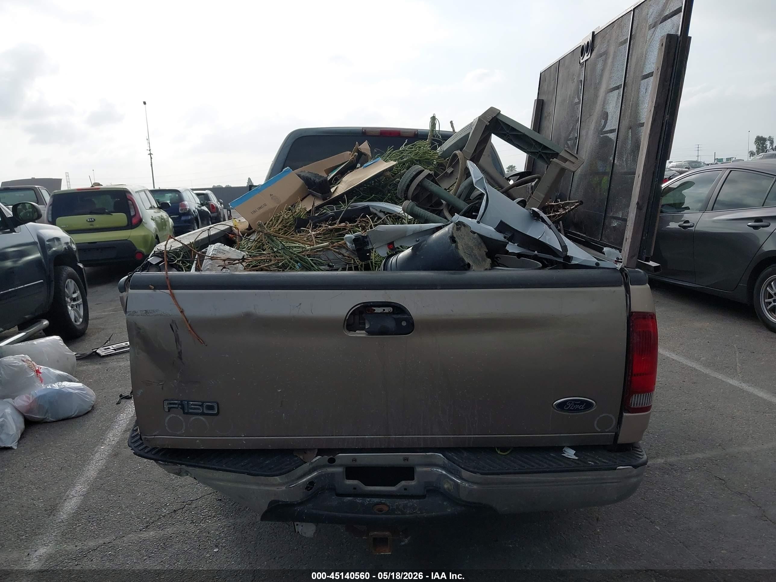 1998 Ford F-150 Lariat/xl/xlt Champagne vin: 1FTRX17L6WKB22660