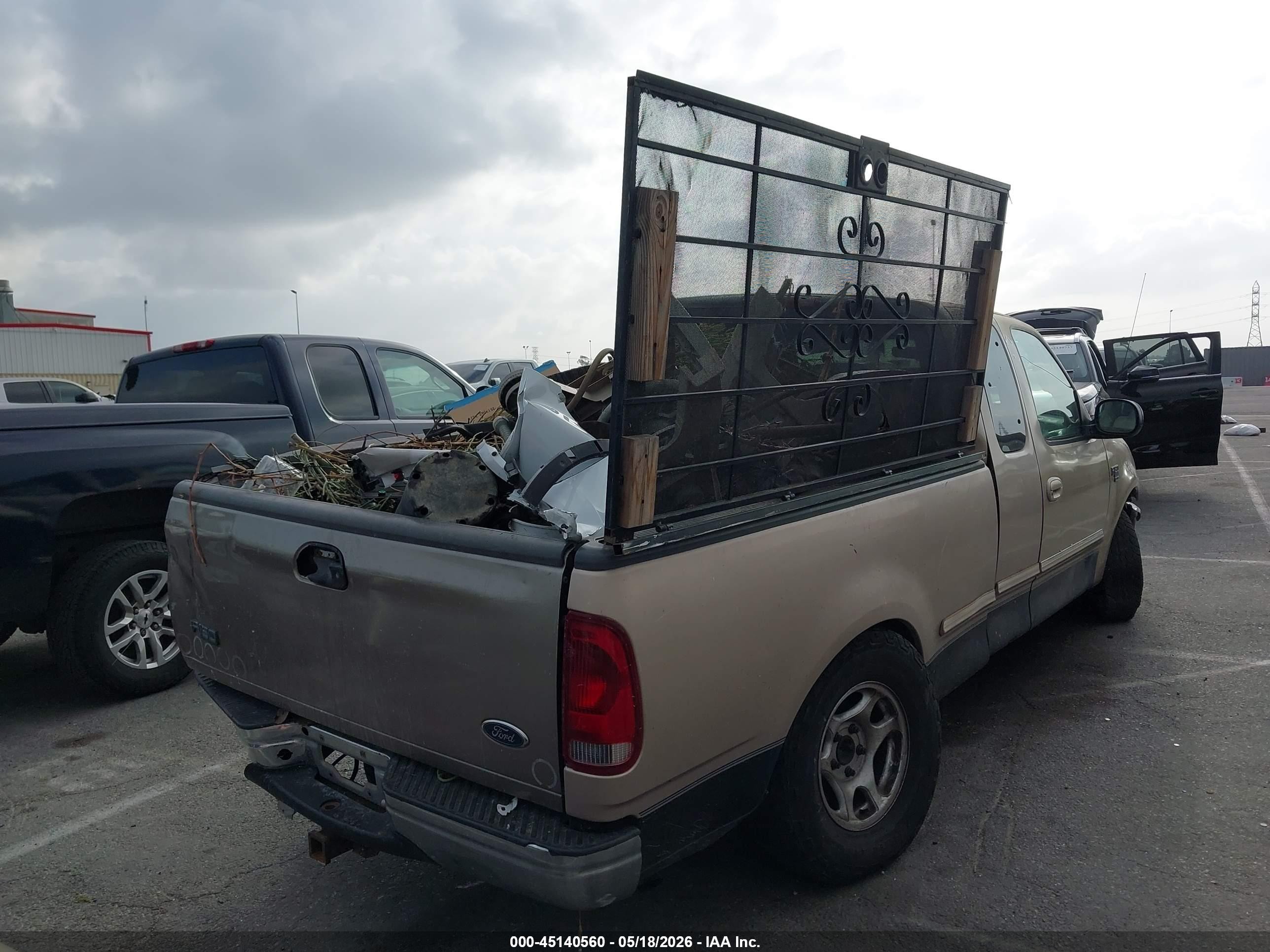 1998 Ford F-150 Lariat/xl/xlt Champagne vin: 1FTRX17L6WKB22660