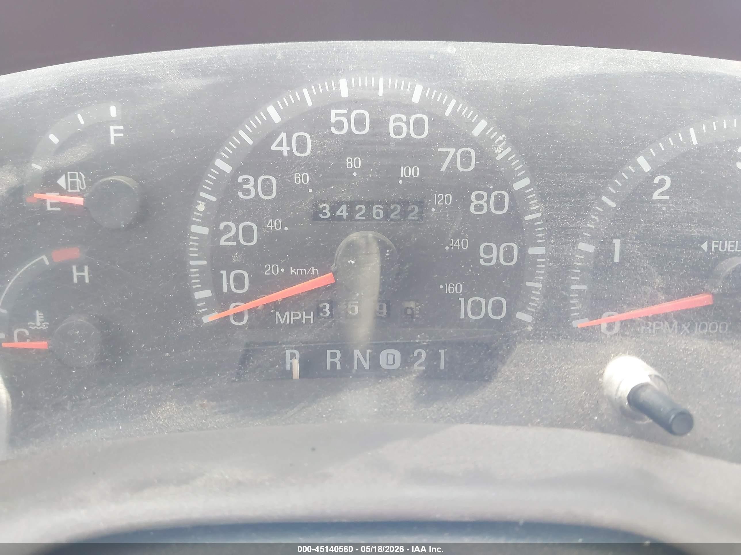 1998 Ford F-150 Lariat/xl/xlt Champagne vin: 1FTRX17L6WKB22660