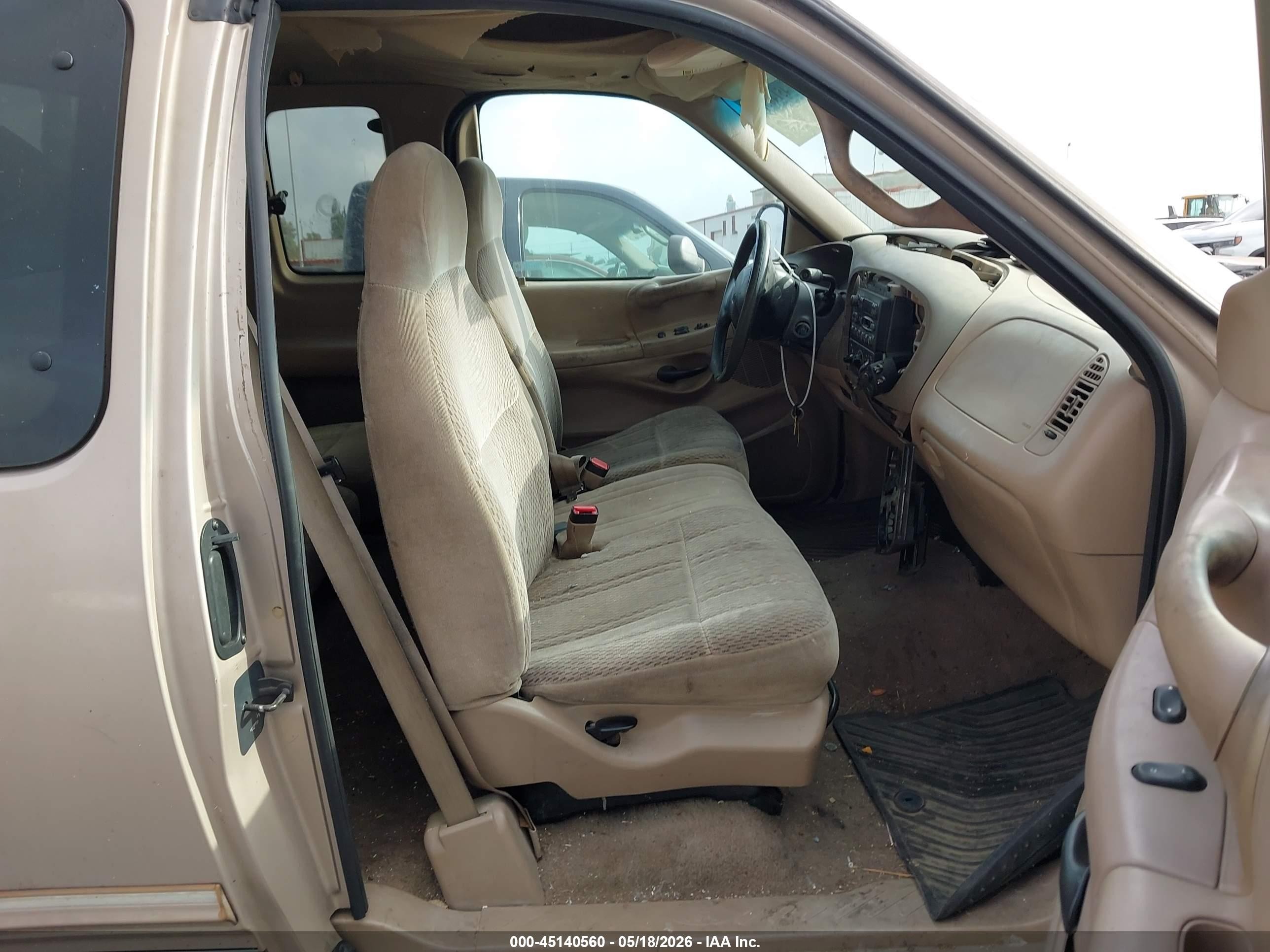 1998 Ford F-150 Lariat/xl/xlt Champagne vin: 1FTRX17L6WKB22660