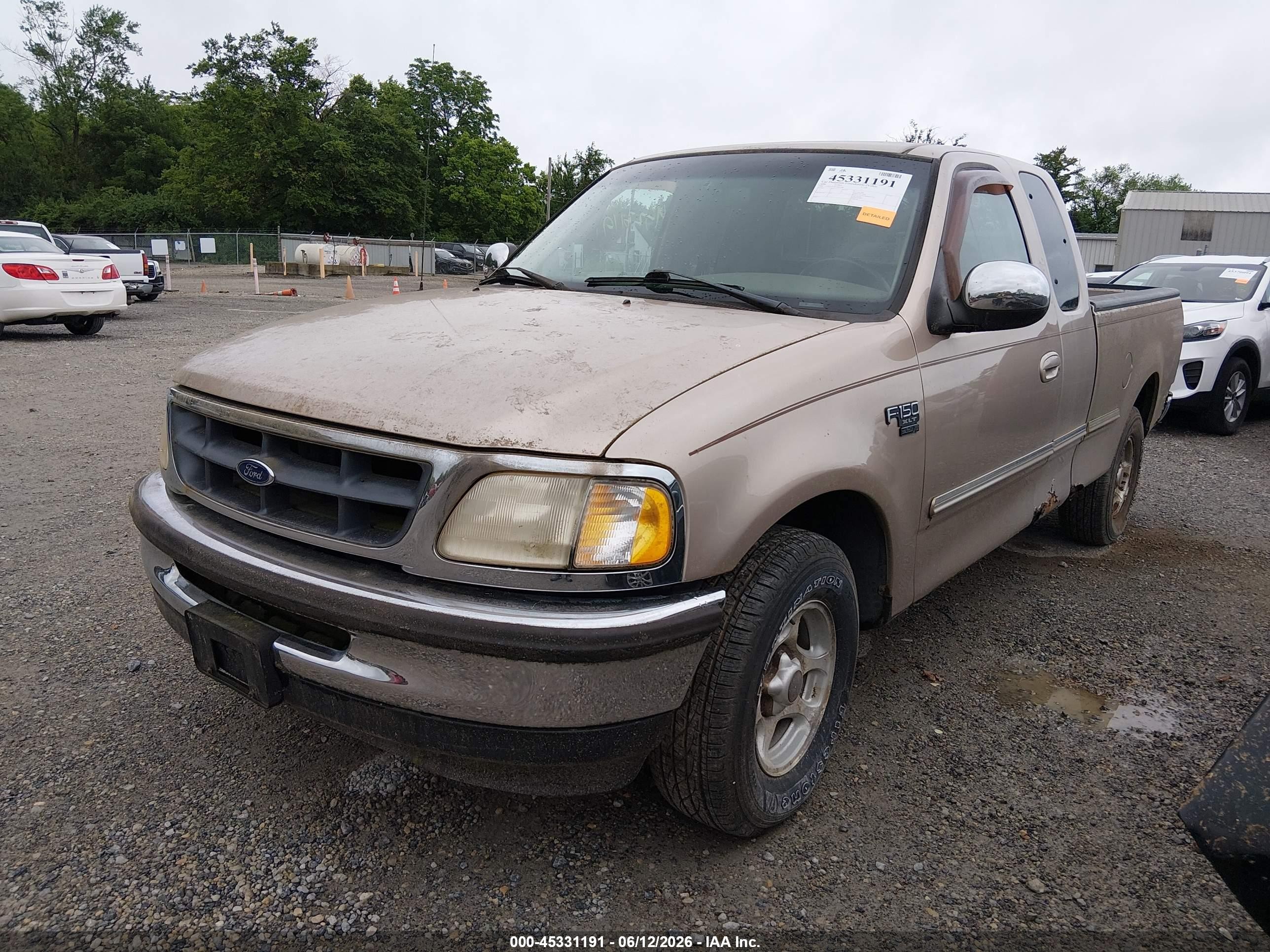1998 Ford F-150 Lariat/xl/xlt Gold vin: 1FTRX17L6WNB24388