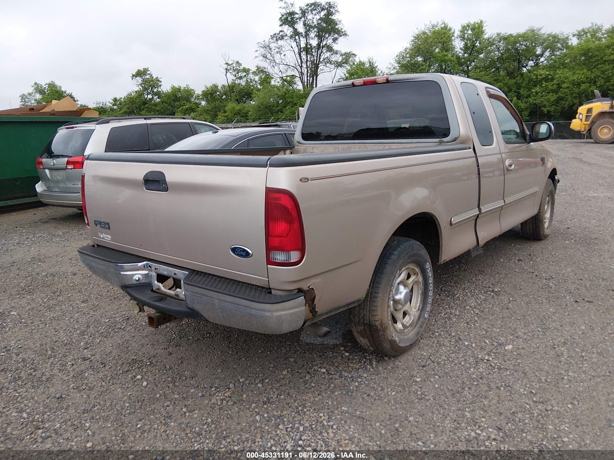 1998 Ford F-150 Lariat/xl/xlt Gold vin: 1FTRX17L6WNB24388