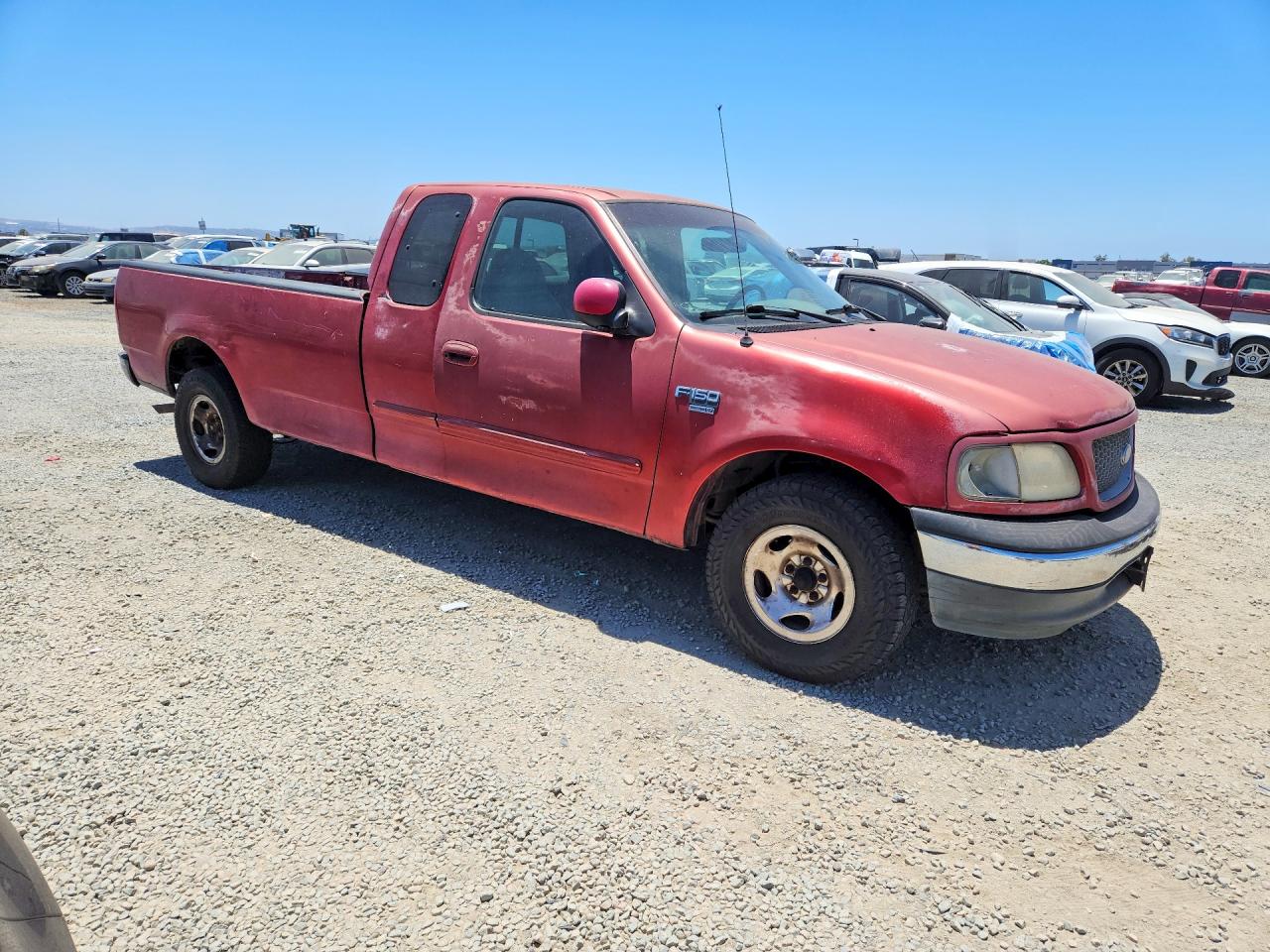 1999 Ford F150 Red vin: 1FTRX17L6XKA54166