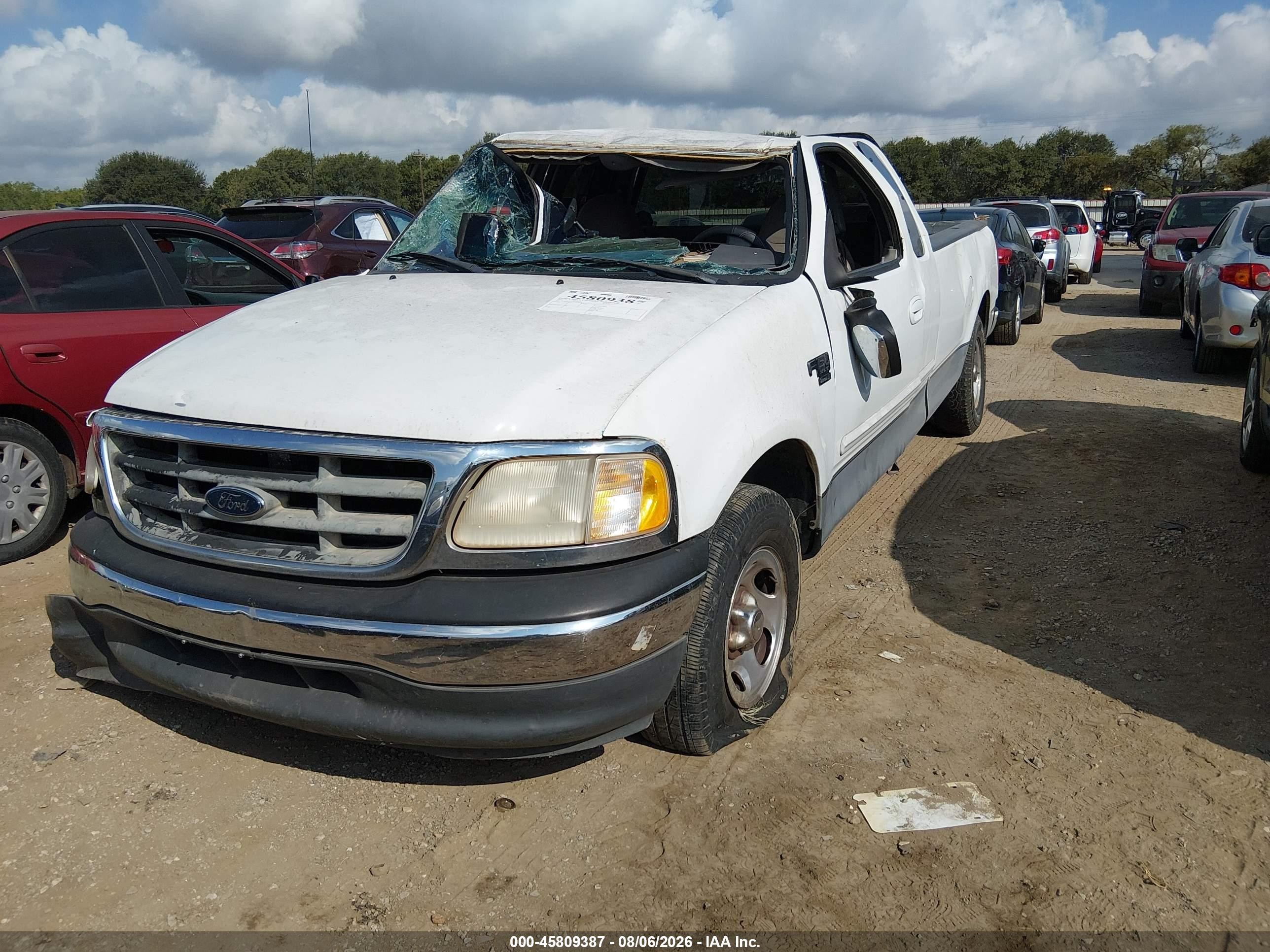 2000 Ford F-150 Lariat/work Series/xl/xlt Белый vin: 1FTRX17L6YNB77370