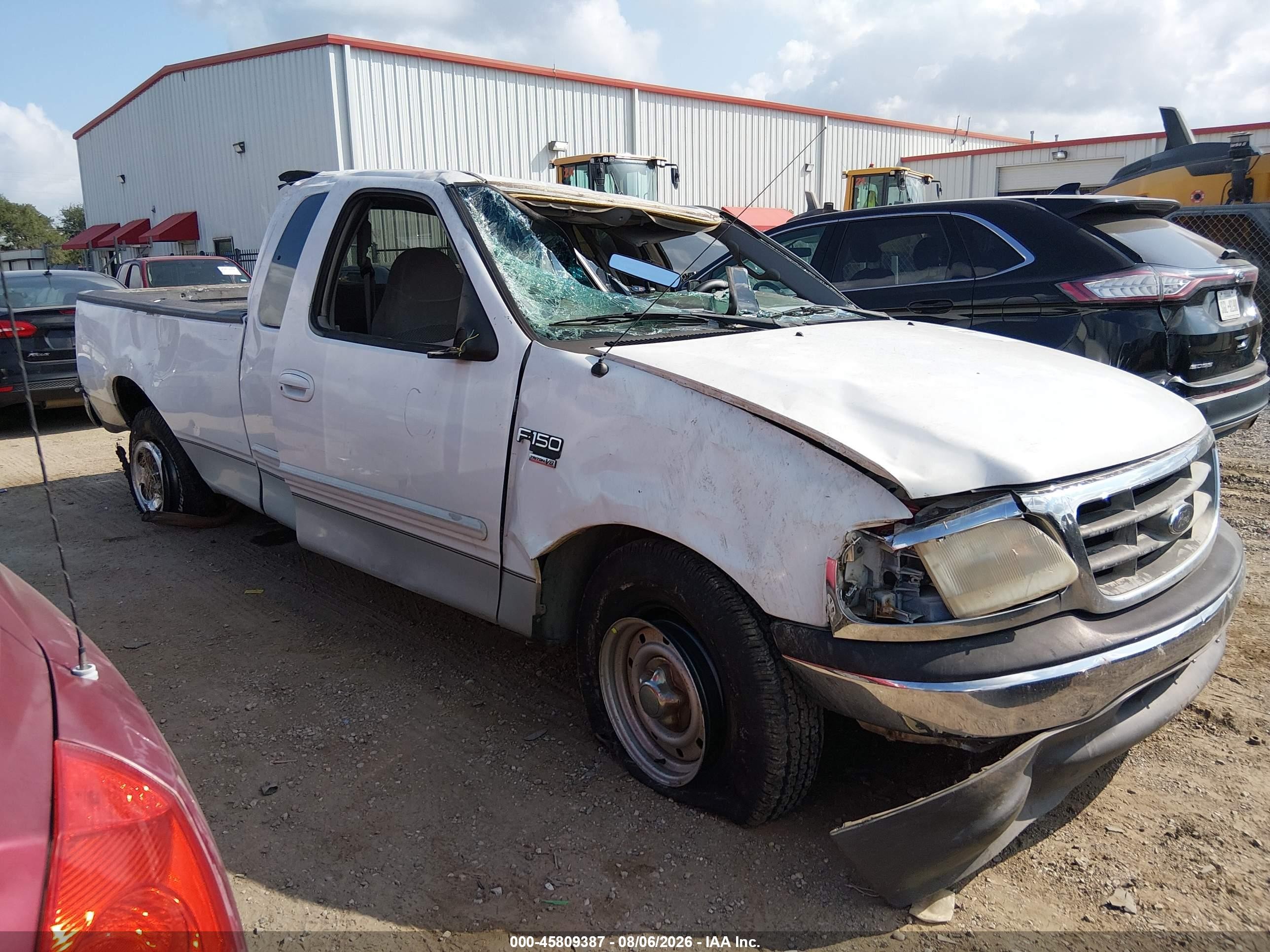 2000 Ford F-150 Lariat/work Series/xl/xlt Белый vin: 1FTRX17L6YNB77370
