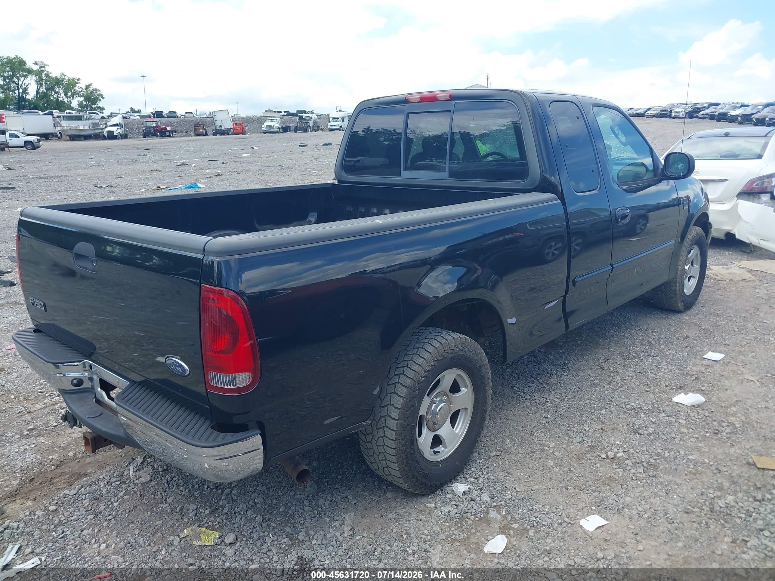 2003 Ford F-150 Lariat/xl/xlt Black vin: 1FTRX17L73NB81615